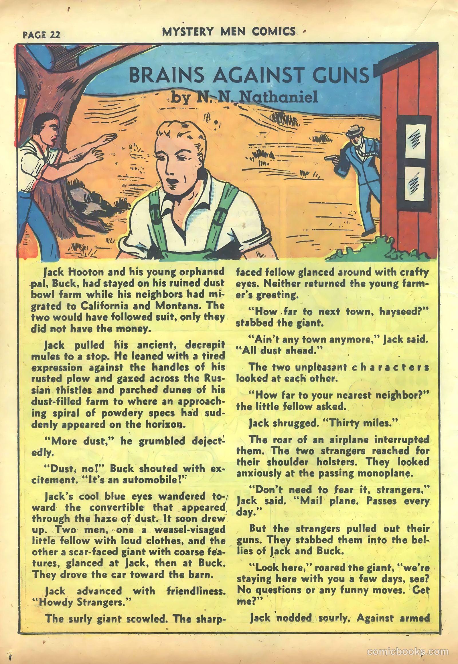 Mystery Men Comics #27 (1941) — page 24 of 68