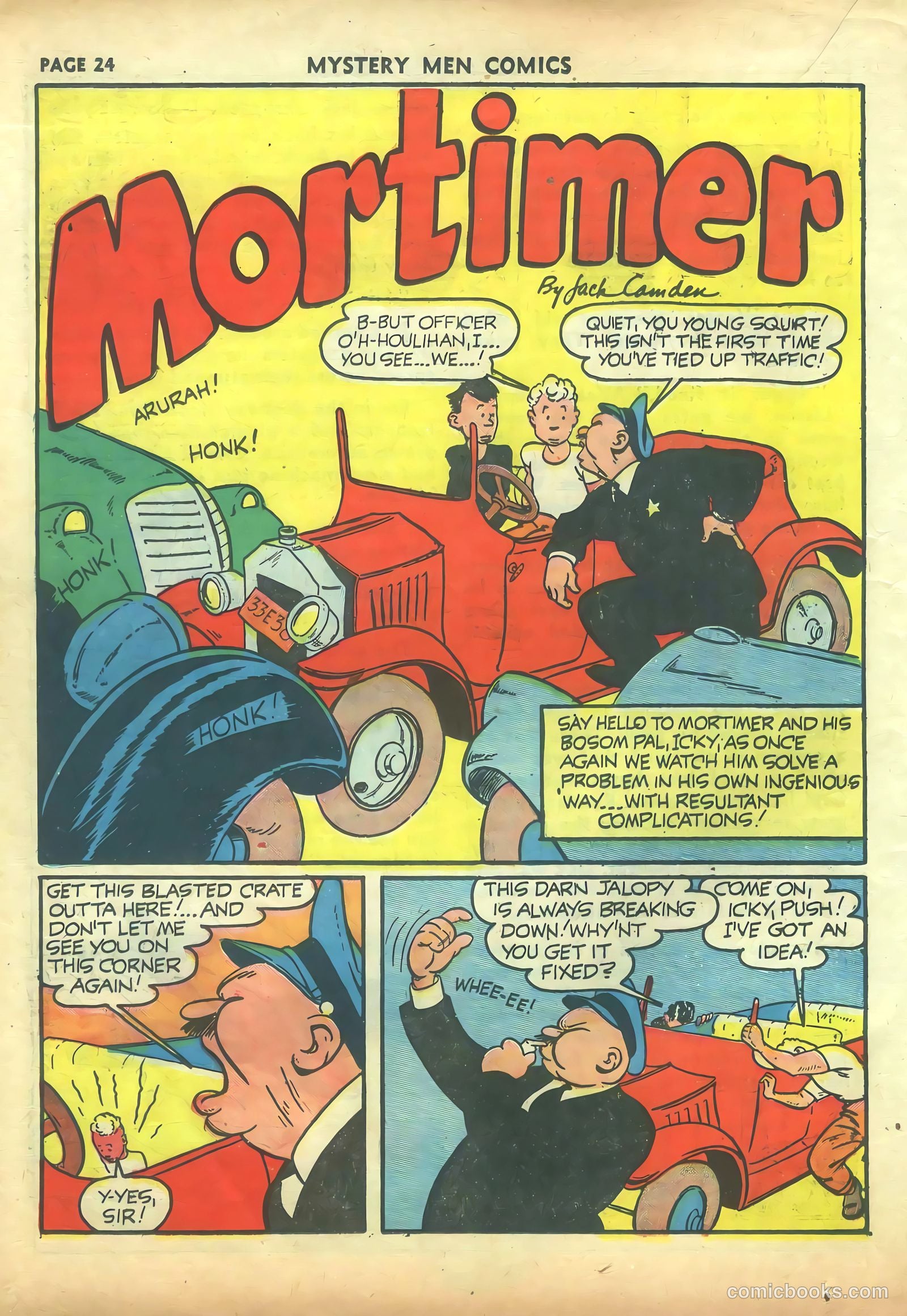 Mystery Men Comics #27 (1941) — page 26 of 68