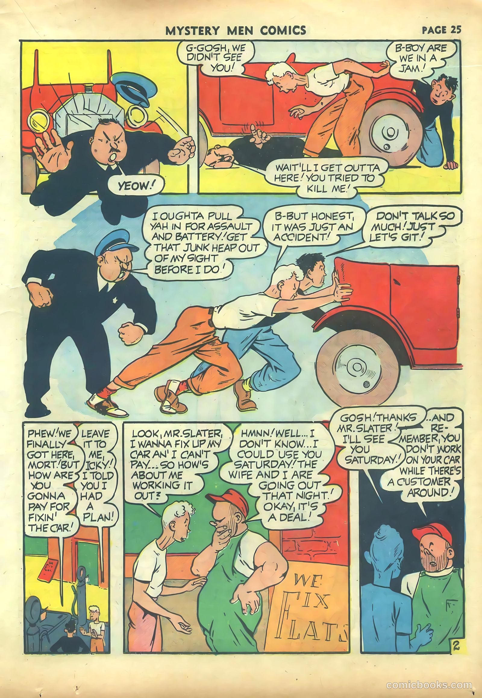 Mystery Men Comics #27 (1941) — page 27 of 68