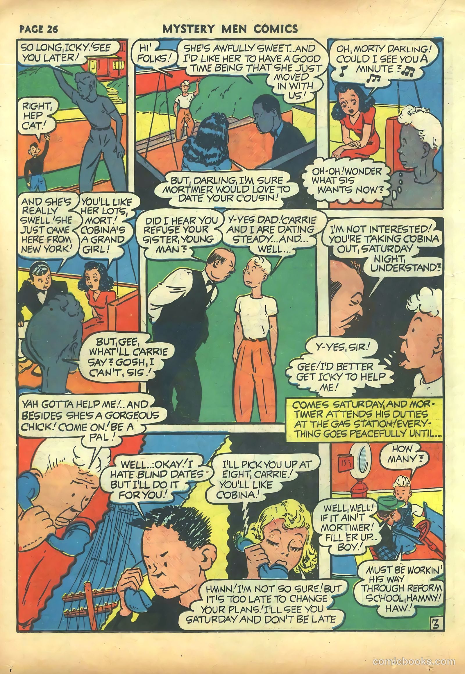 Mystery Men Comics #27 (1941) — page 28 of 68