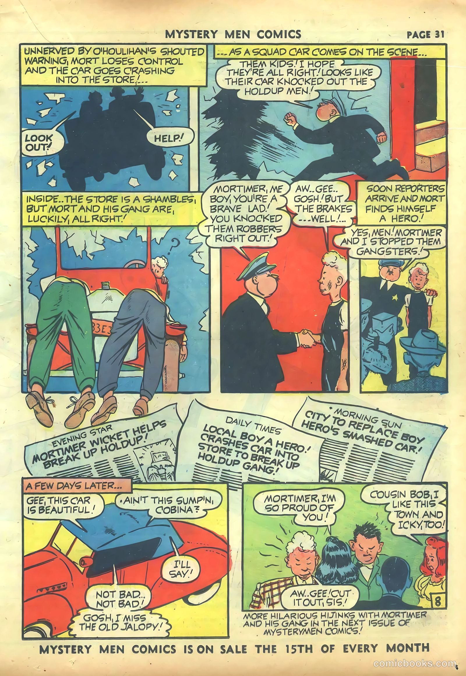 Mystery Men Comics #27 (1941) — page 33 of 68