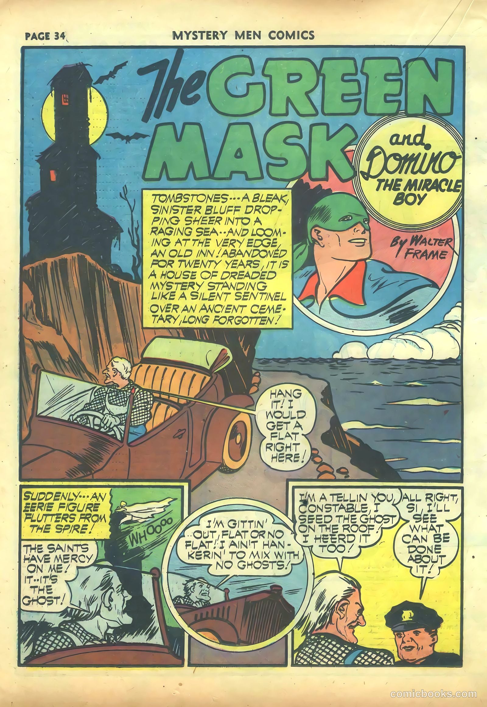 Mystery Men Comics #27 (1941) — page 36 of 68