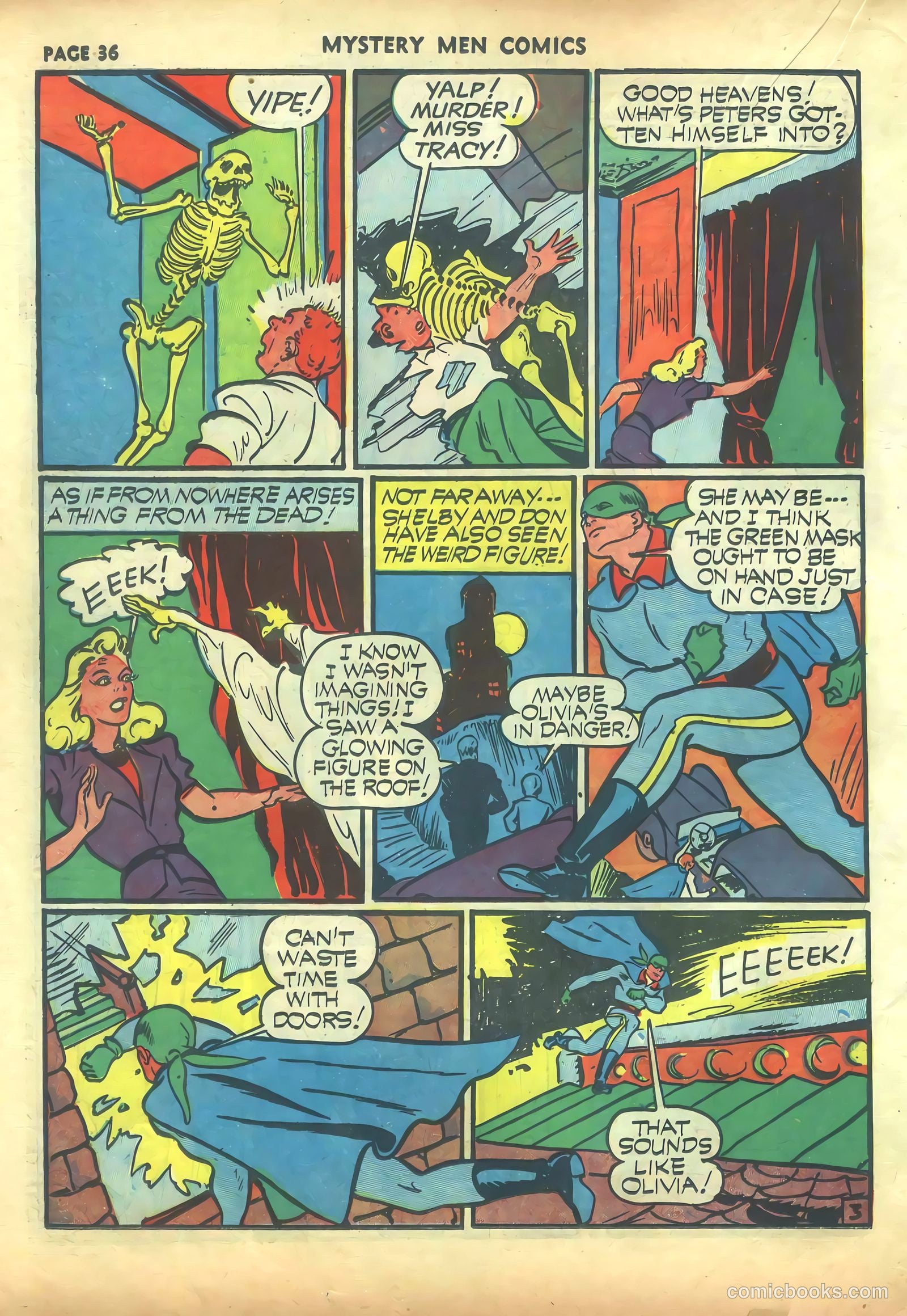 Mystery Men Comics #27 (1941) — page 38 of 68