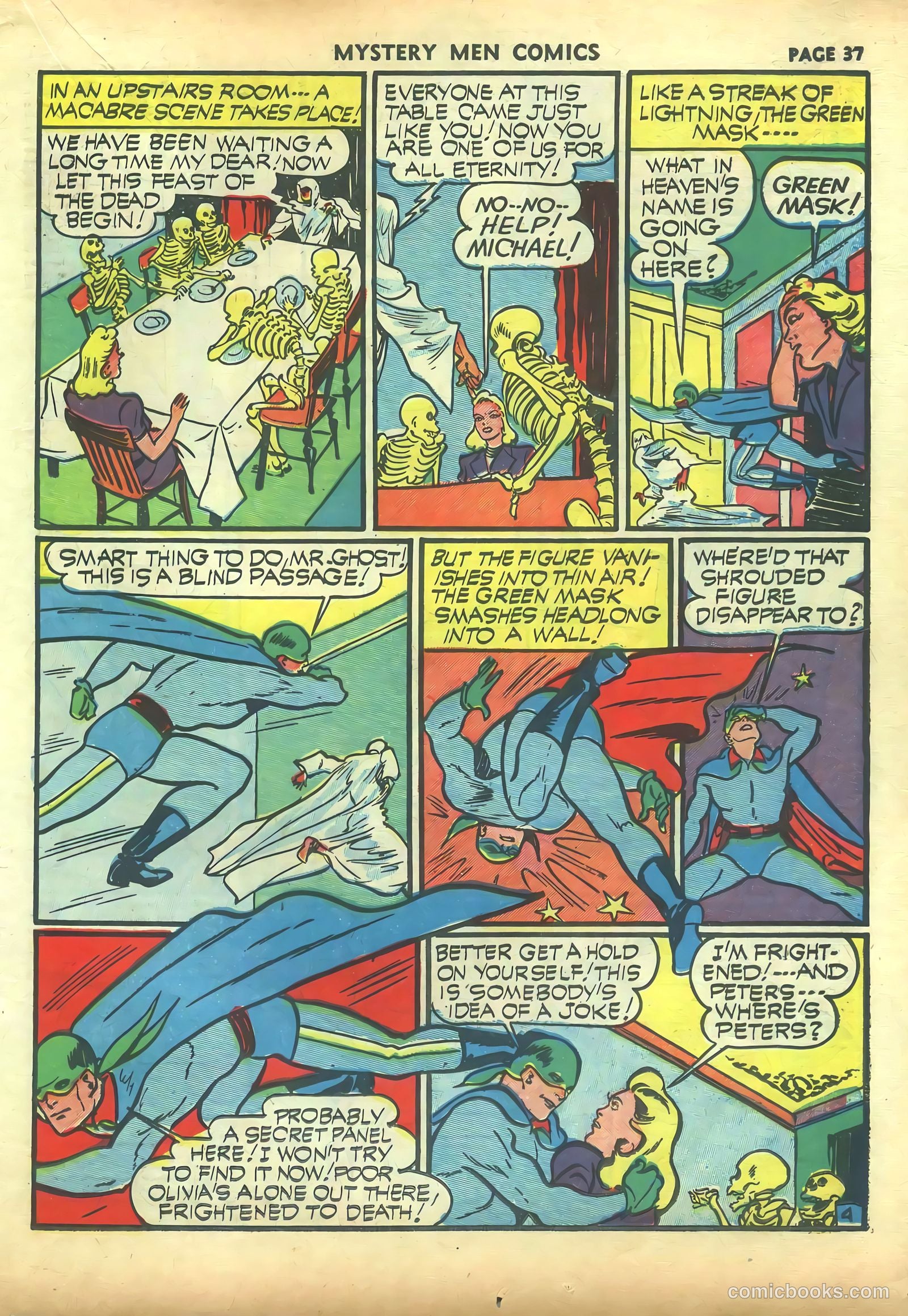 Mystery Men Comics #27 (1941) — page 39 of 68