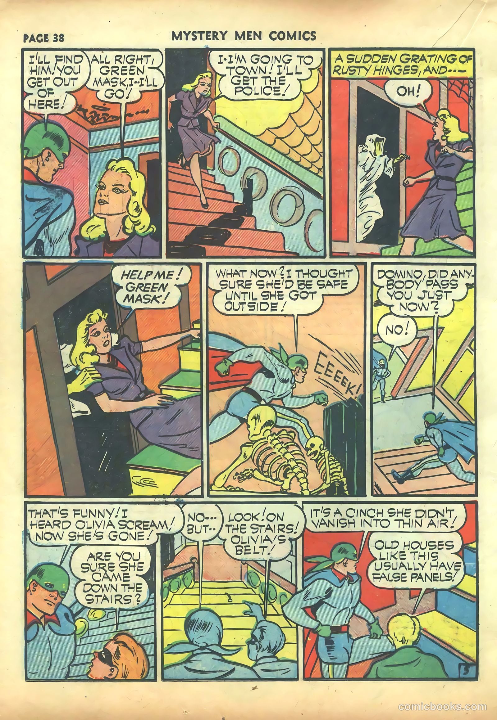 Mystery Men Comics #27 (1941) — page 40 of 68