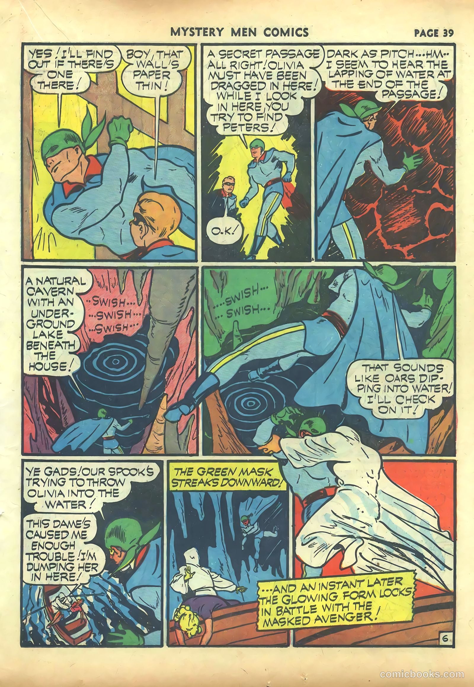 Mystery Men Comics #27 (1941) — page 41 of 68