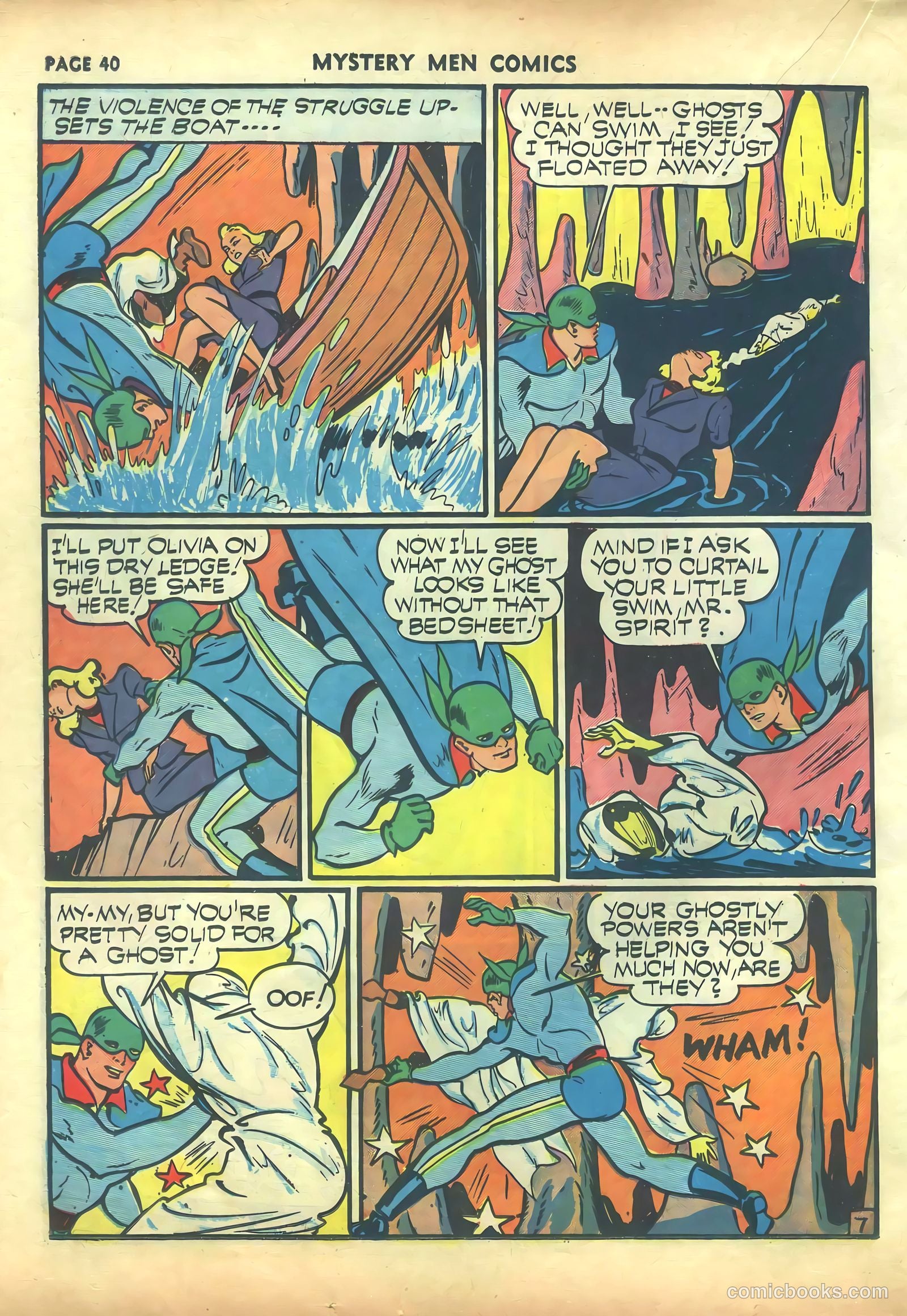 Mystery Men Comics #27 (1941) — page 42 of 68