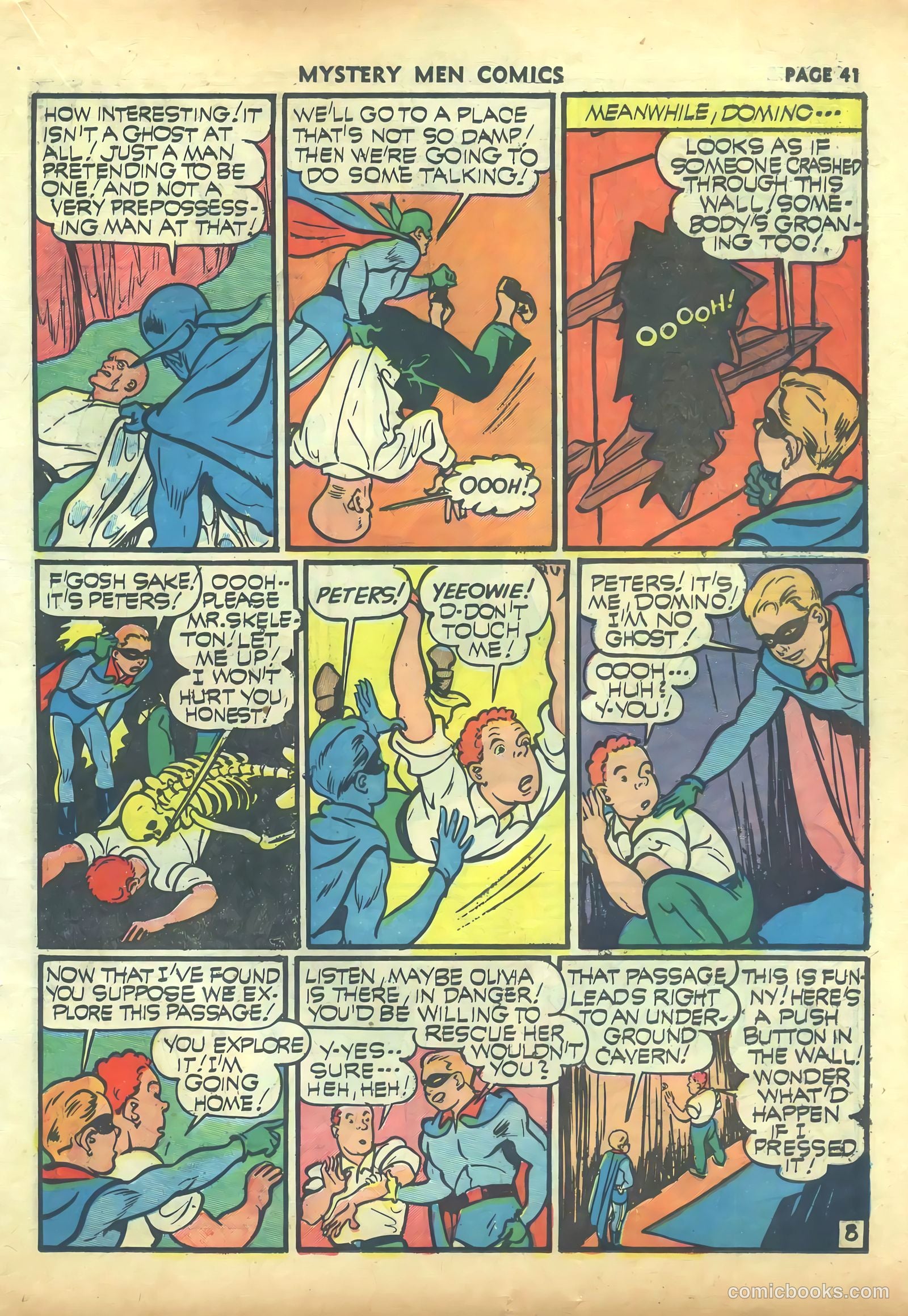 Mystery Men Comics #27 (1941) — page 43 of 68