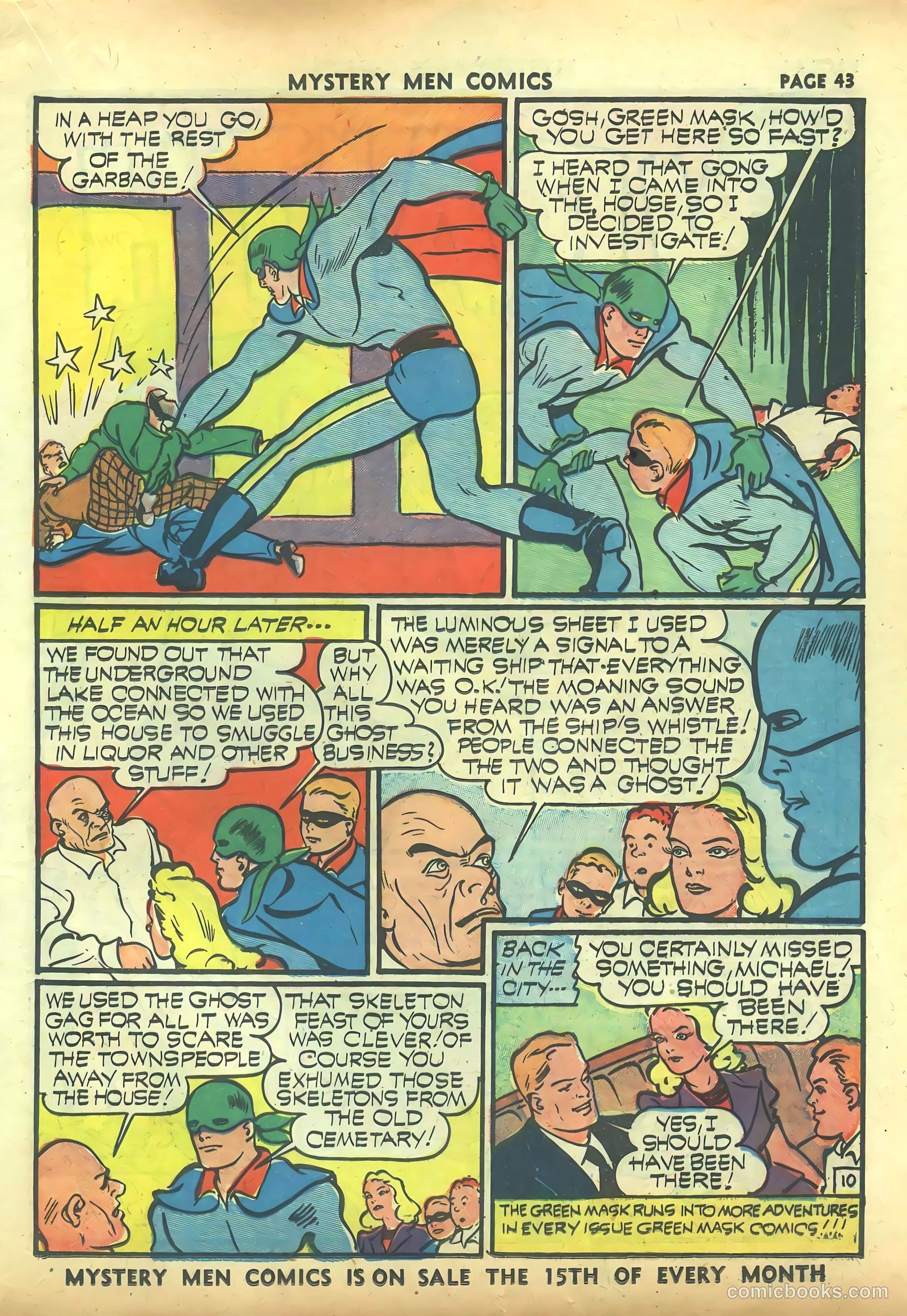 Mystery Men Comics #27 (1941) — page 45 of 68