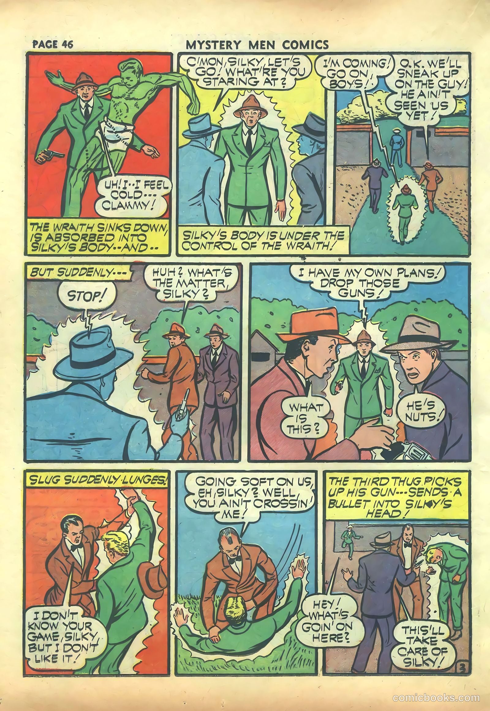 Mystery Men Comics #27 (1941) — page 48 of 68