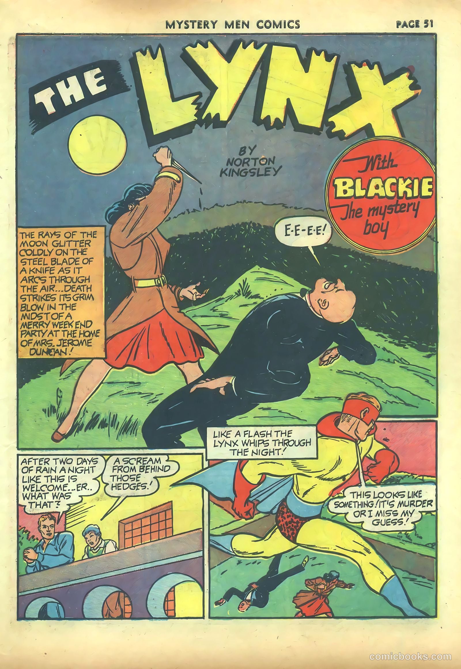 Mystery Men Comics #27 (1941) — page 53 of 68
