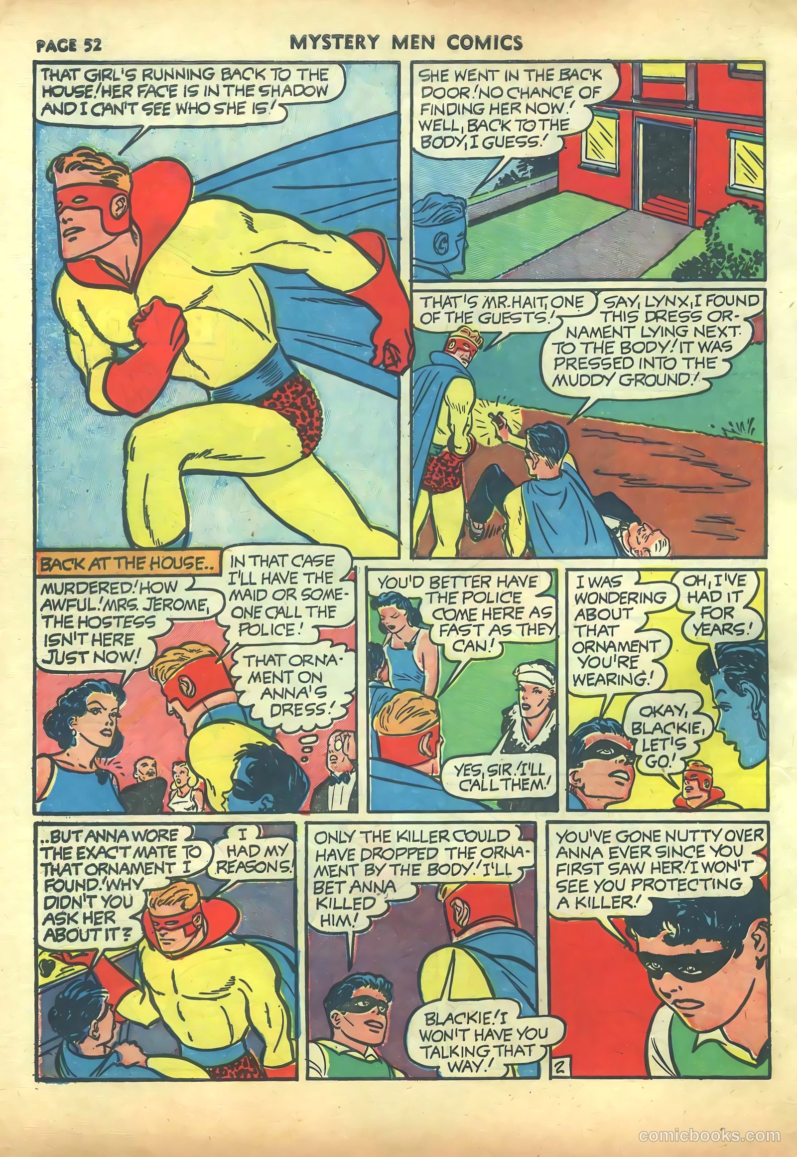 Mystery Men Comics #27 (1941) — page 54 of 68