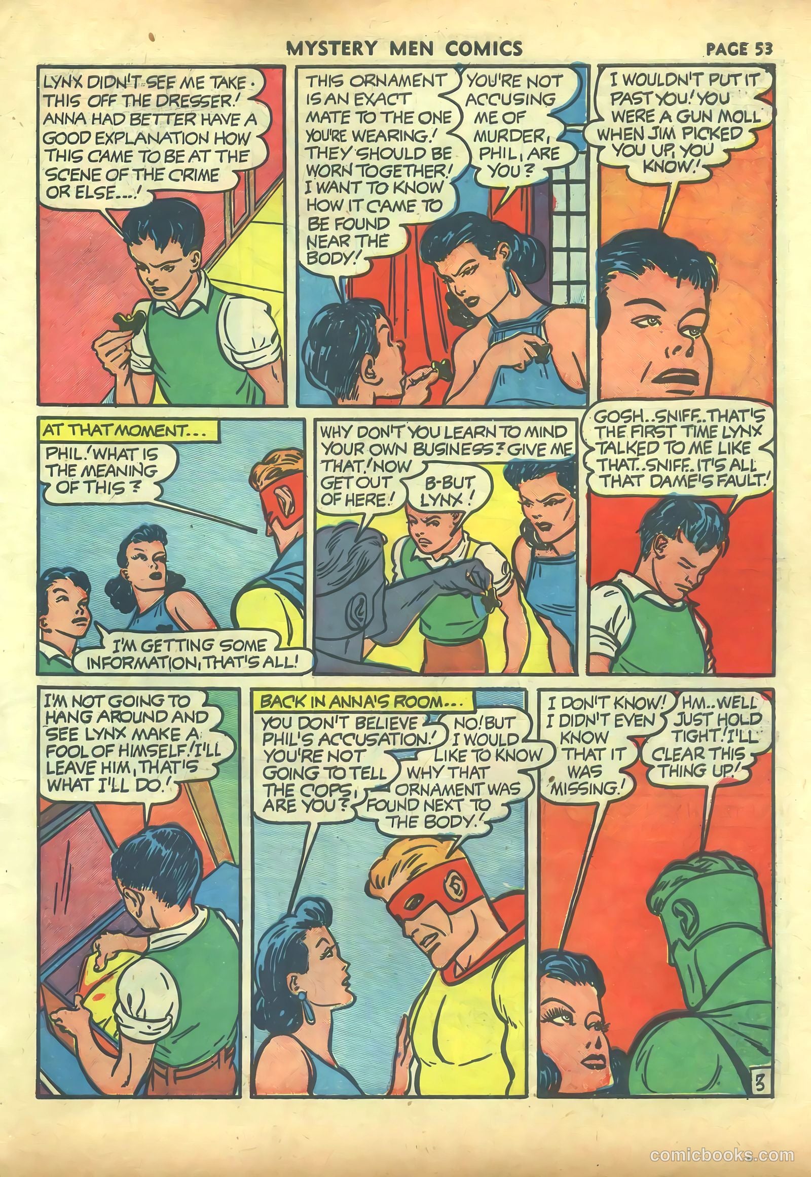 Mystery Men Comics #27 (1941) — page 55 of 68