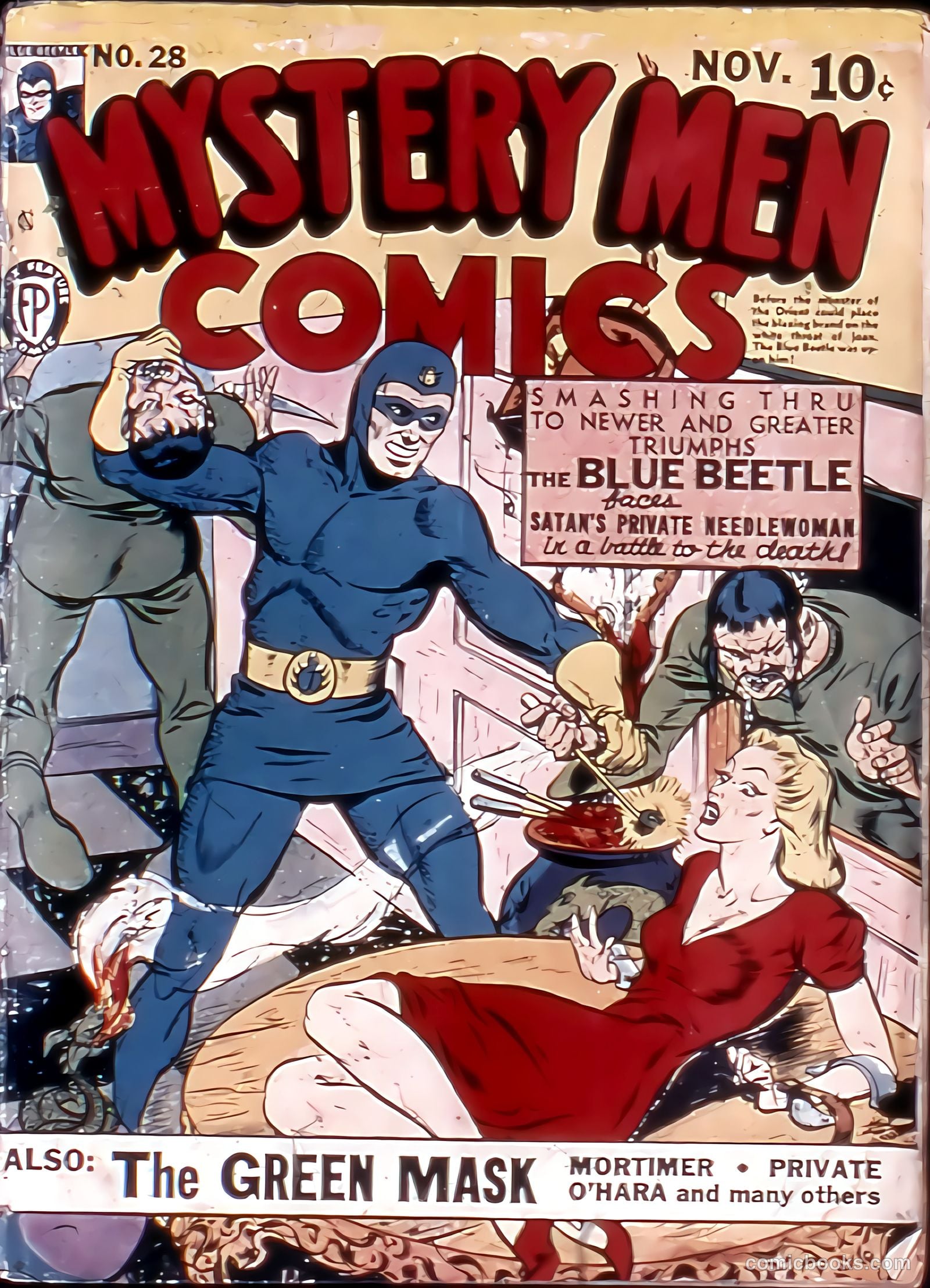 Mystery Men Comics #28