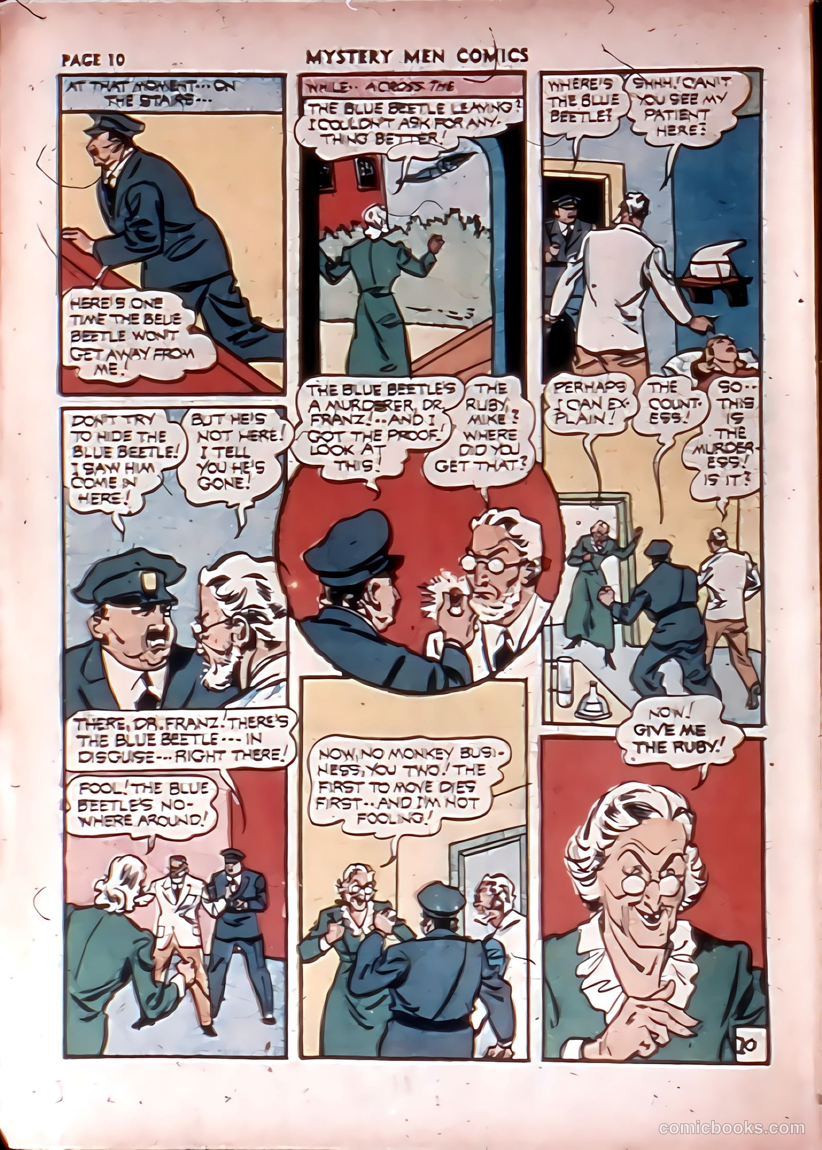 Mystery Men Comics #28 (1941) — page 12 of 67