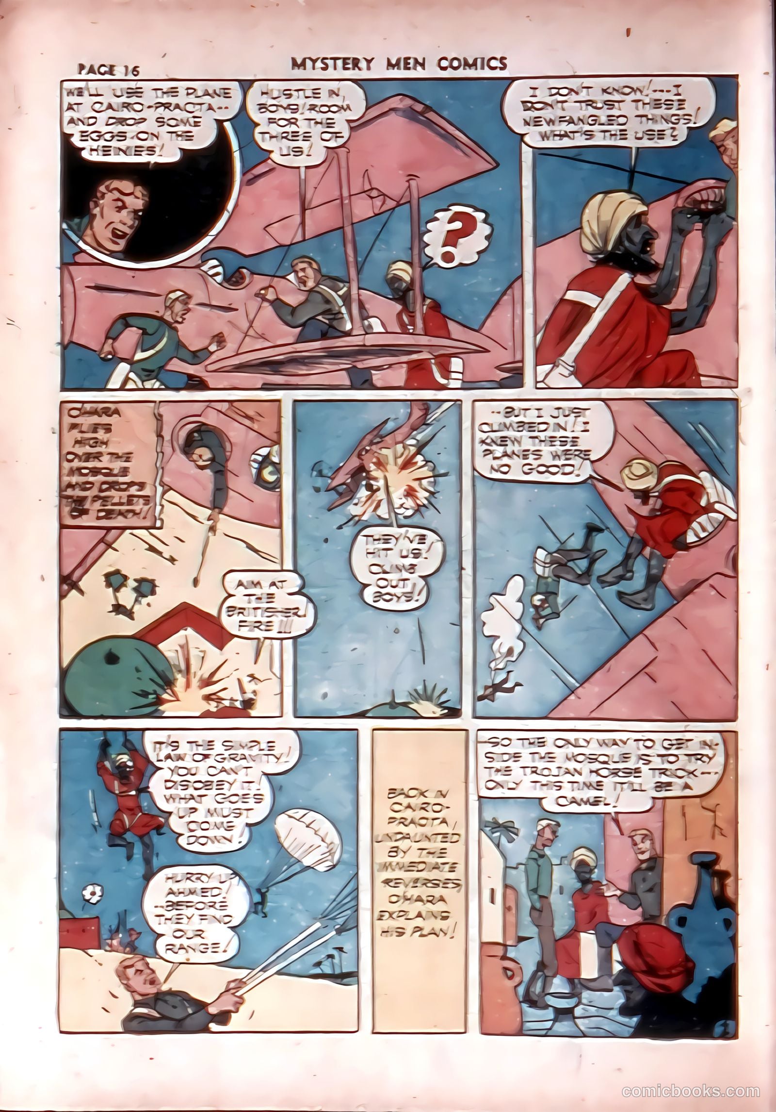 Mystery Men Comics #28 (1941) — page 18 of 67