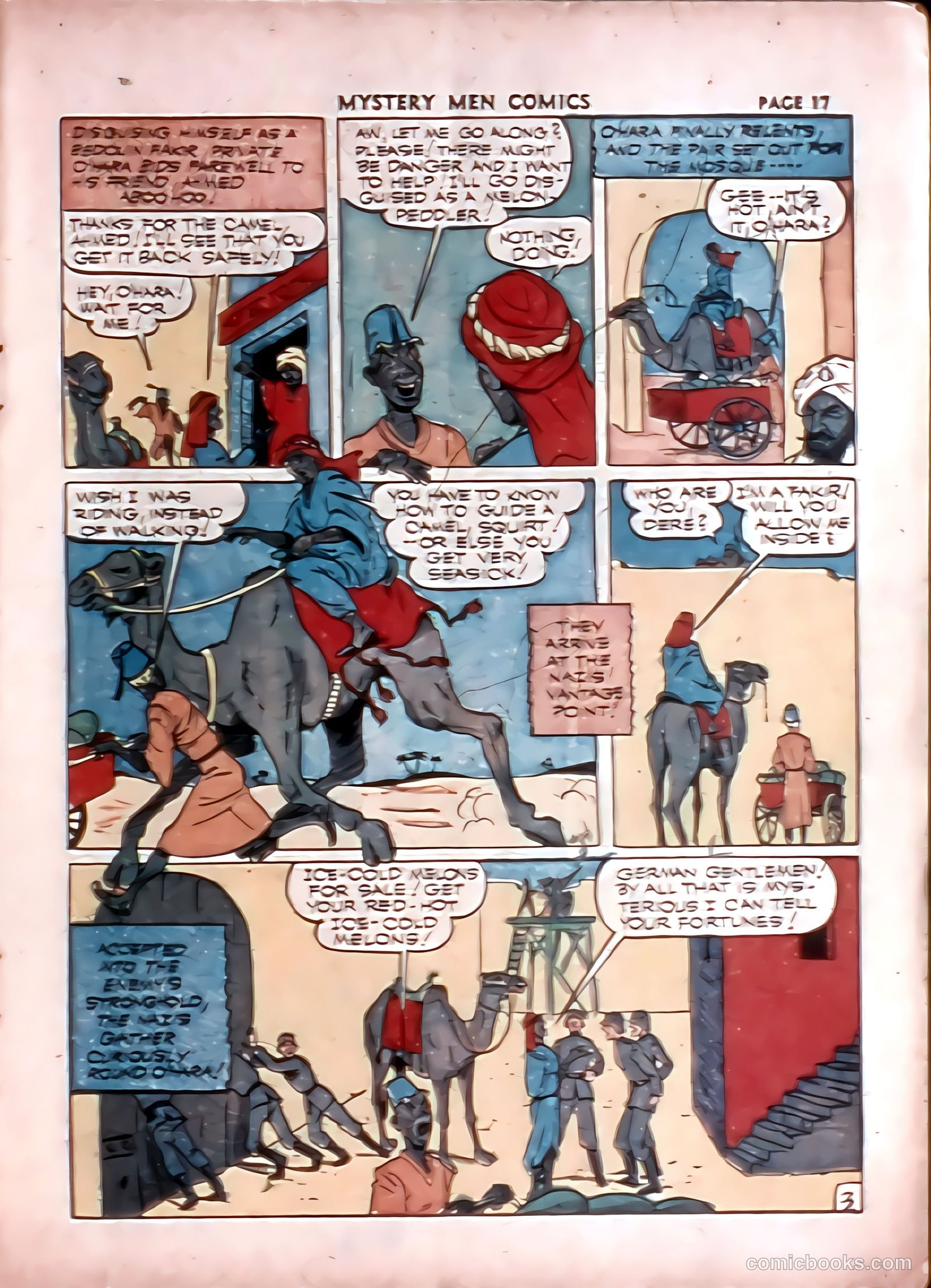 Mystery Men Comics #28 (1941) — page 19 of 67