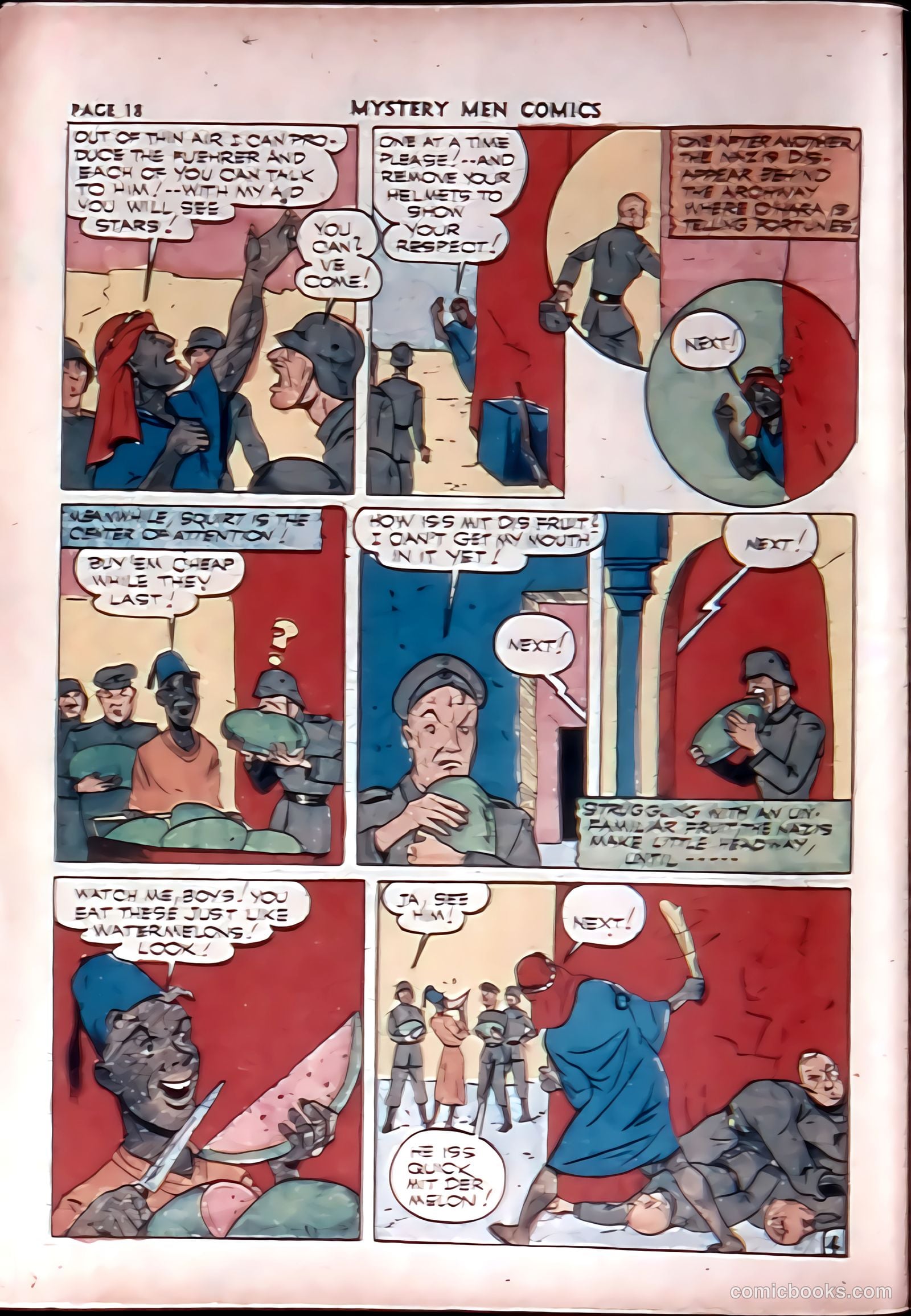 Mystery Men Comics #28 (1941) — page 20 of 67