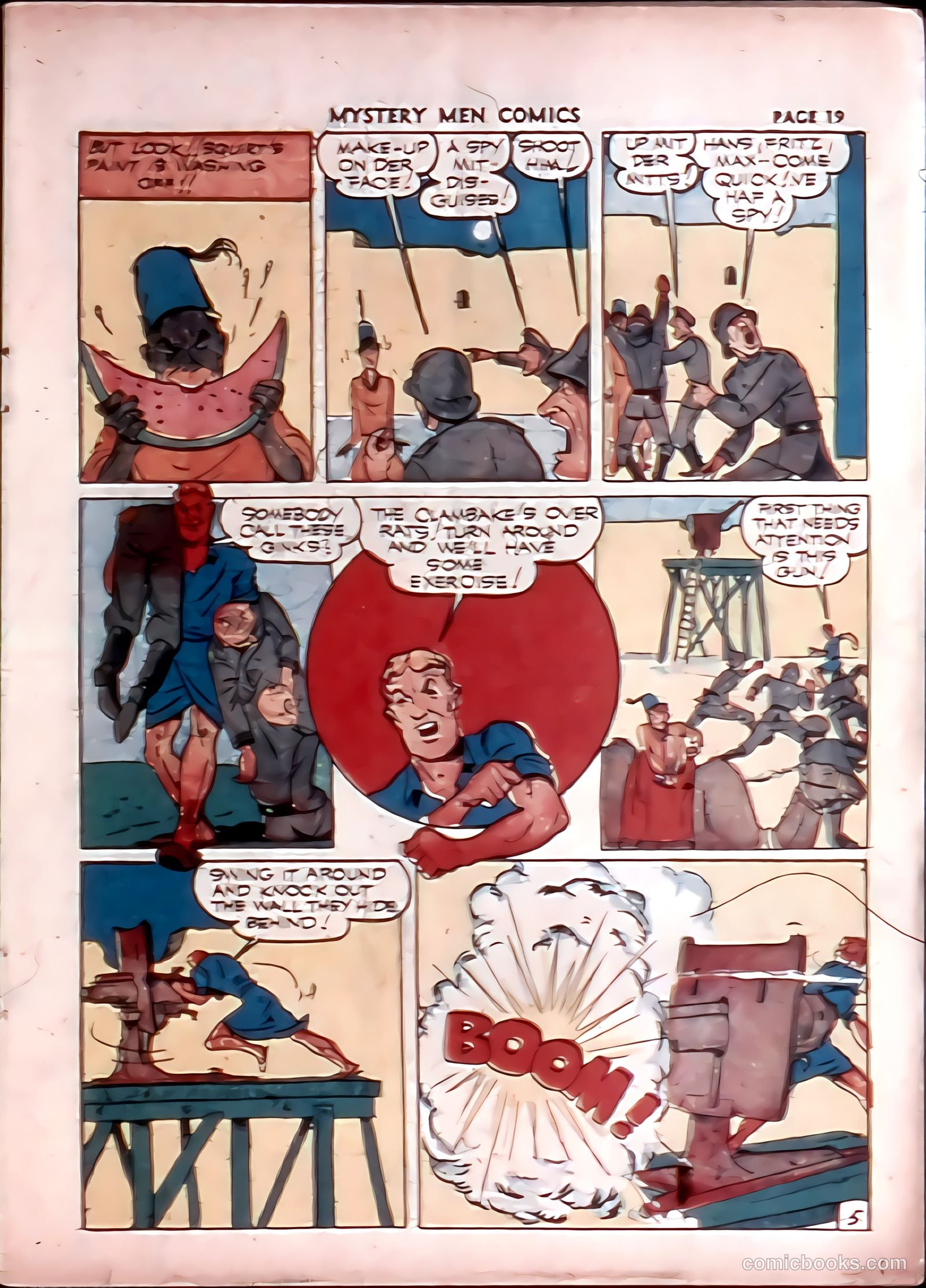 Mystery Men Comics #28 (1941) — page 21 of 67