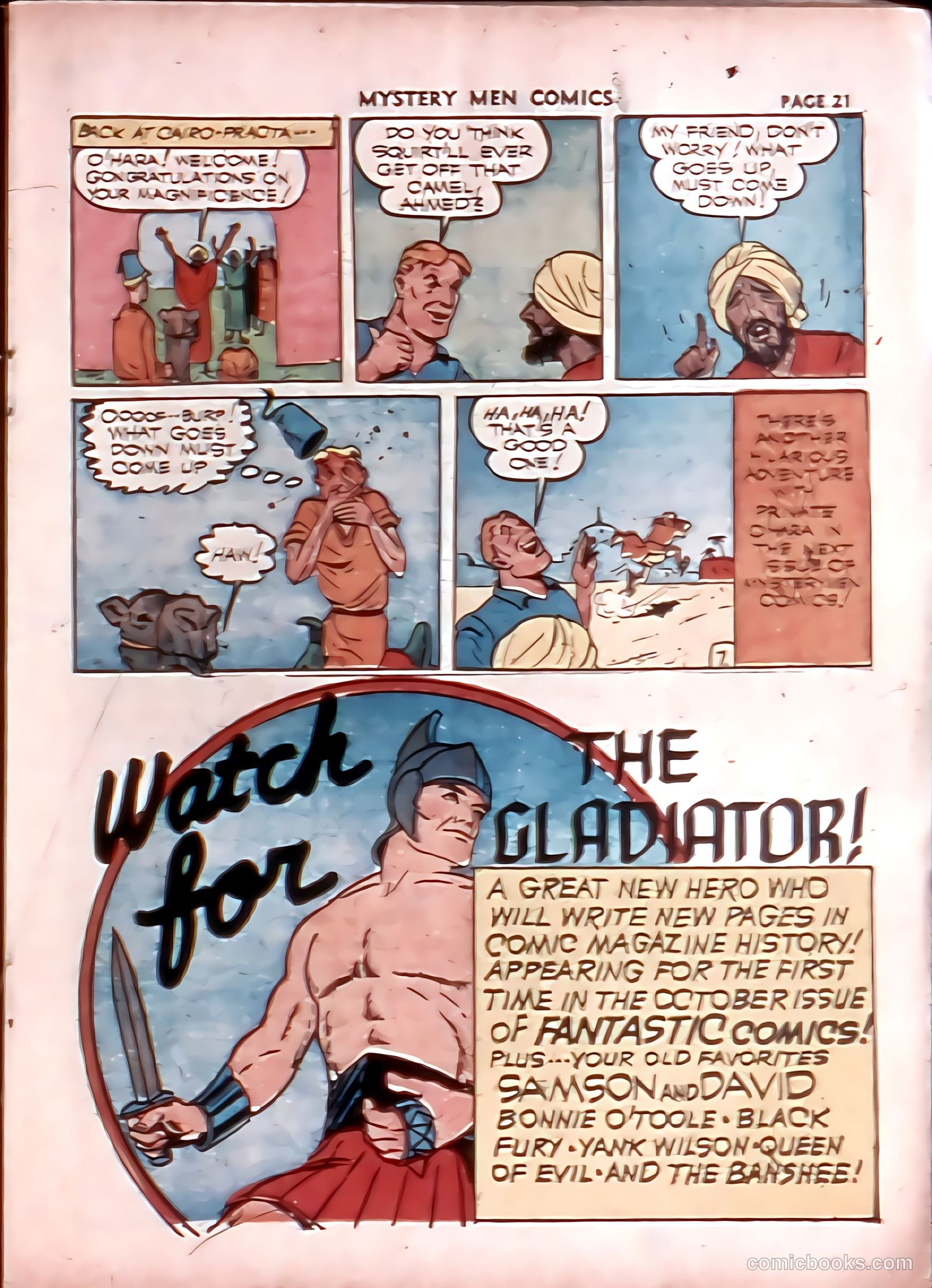 Mystery Men Comics #28 (1941) — page 23 of 67