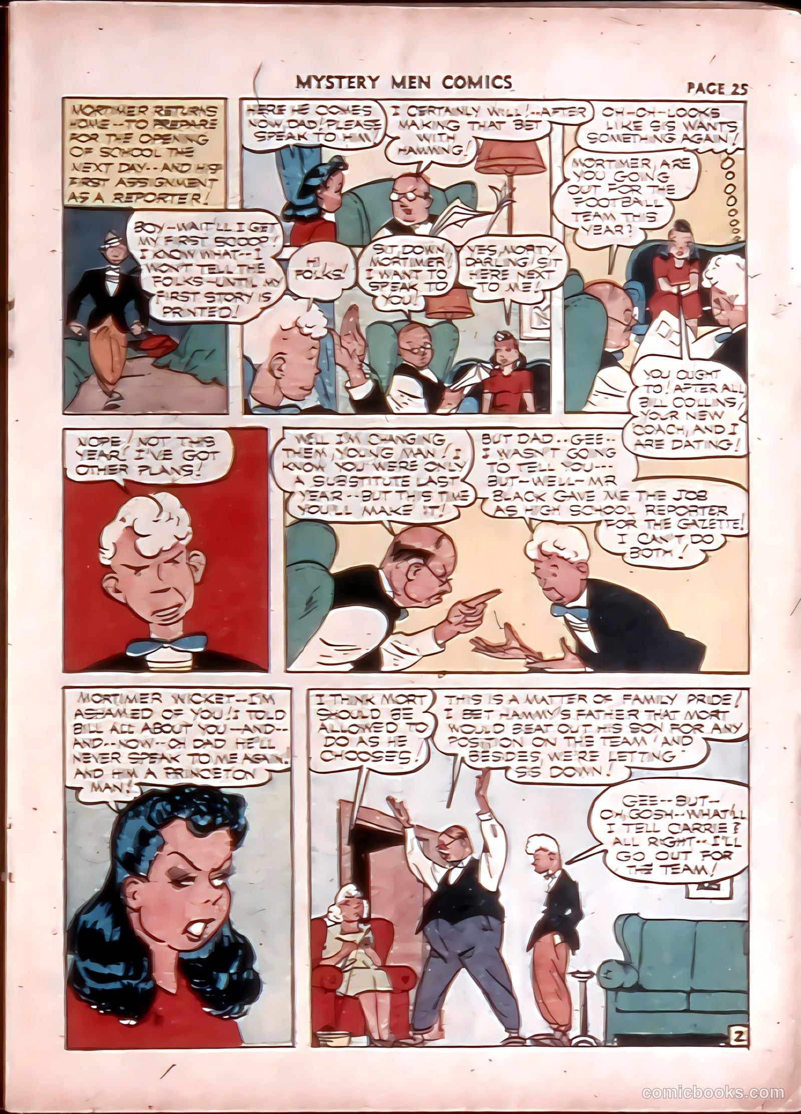 Mystery Men Comics #28 (1941) — page 27 of 67