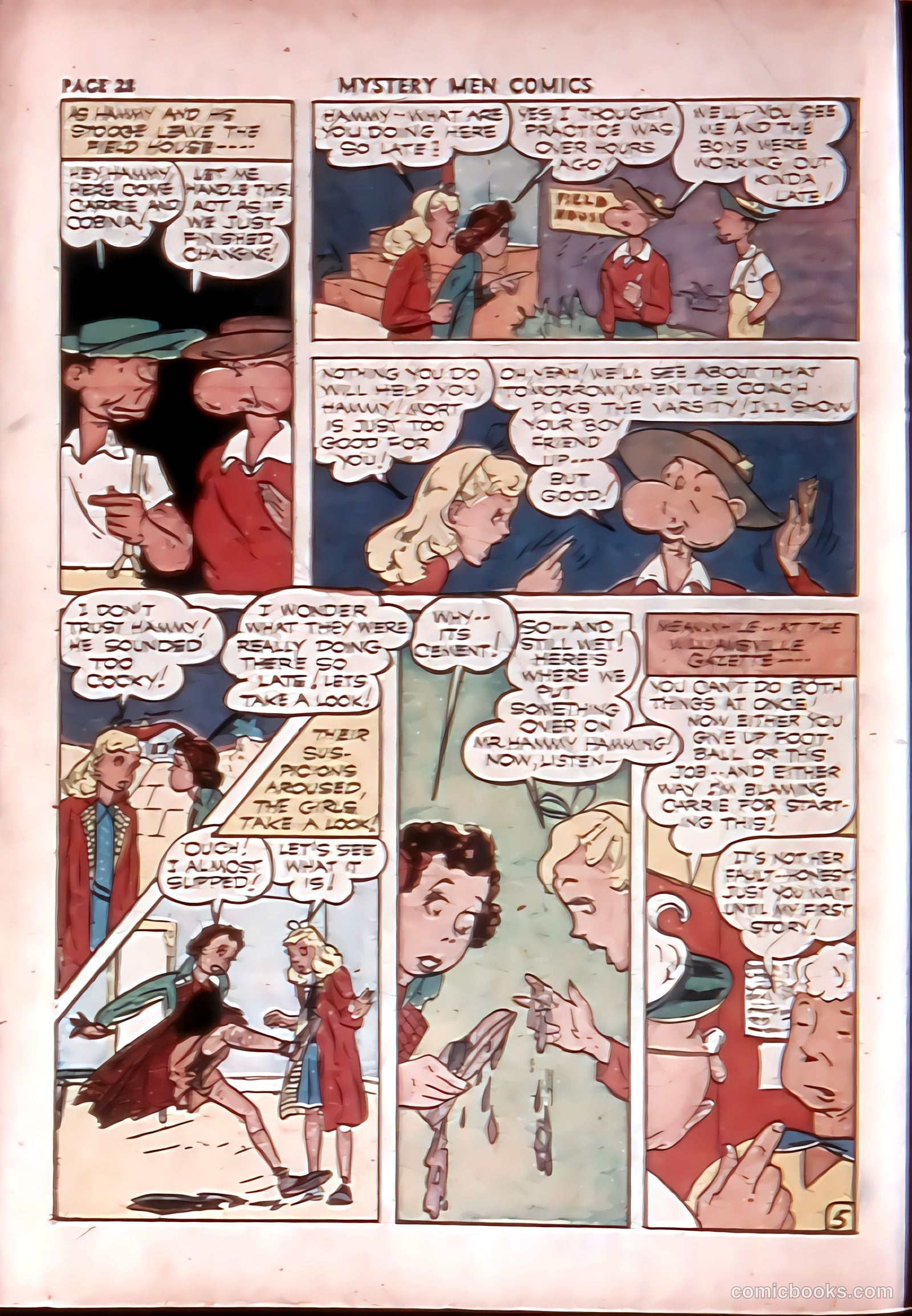 Mystery Men Comics #28 (1941) — page 30 of 67
