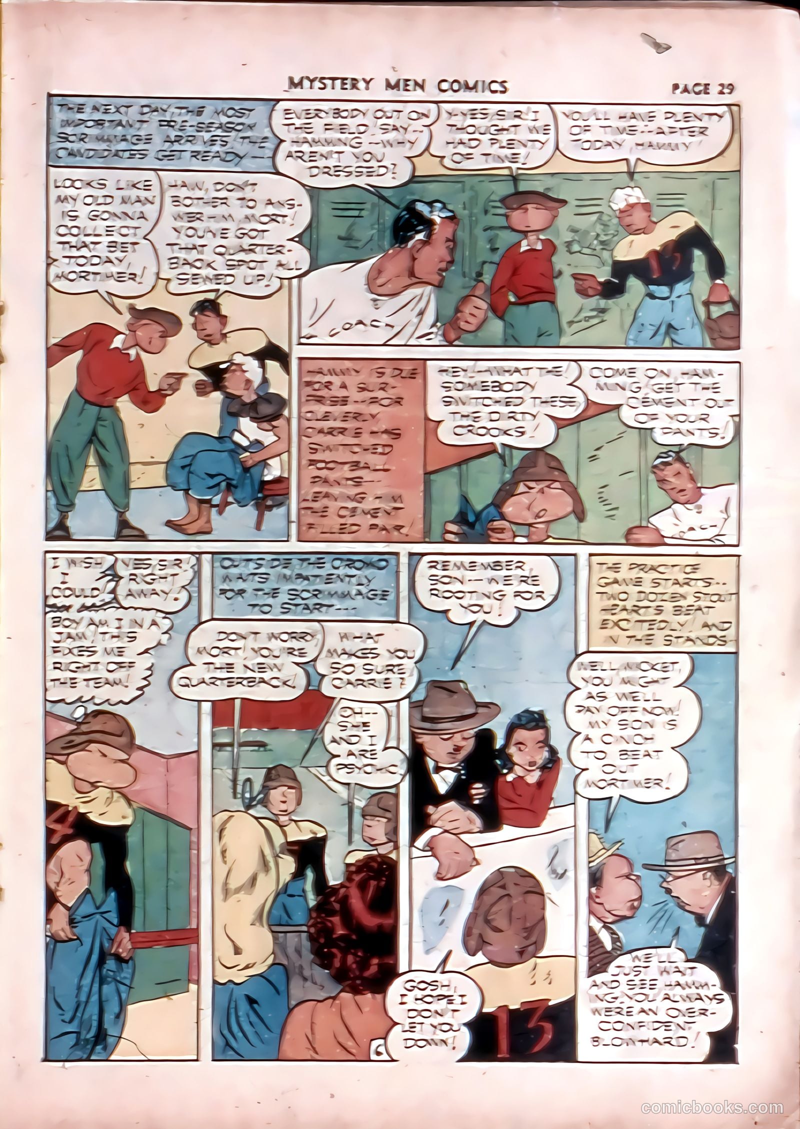 Mystery Men Comics #28 (1941) — page 31 of 67