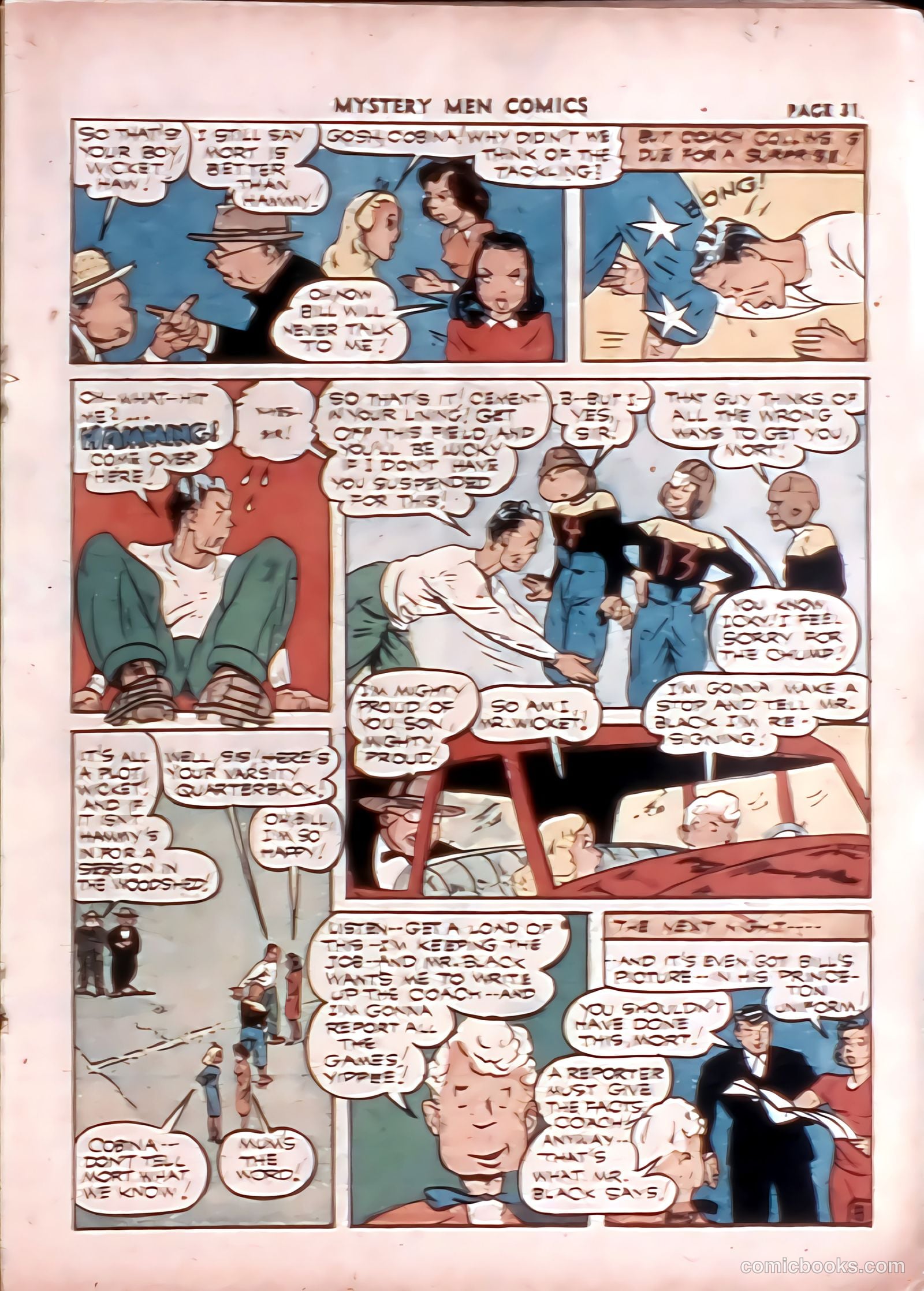 Mystery Men Comics #28 (1941) — page 33 of 67