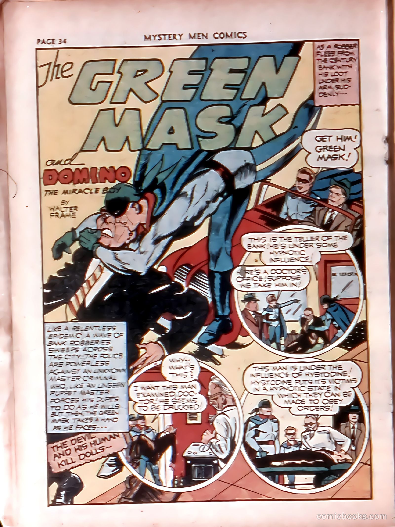 Mystery Men Comics #28 (1941) — page 35 of 67
