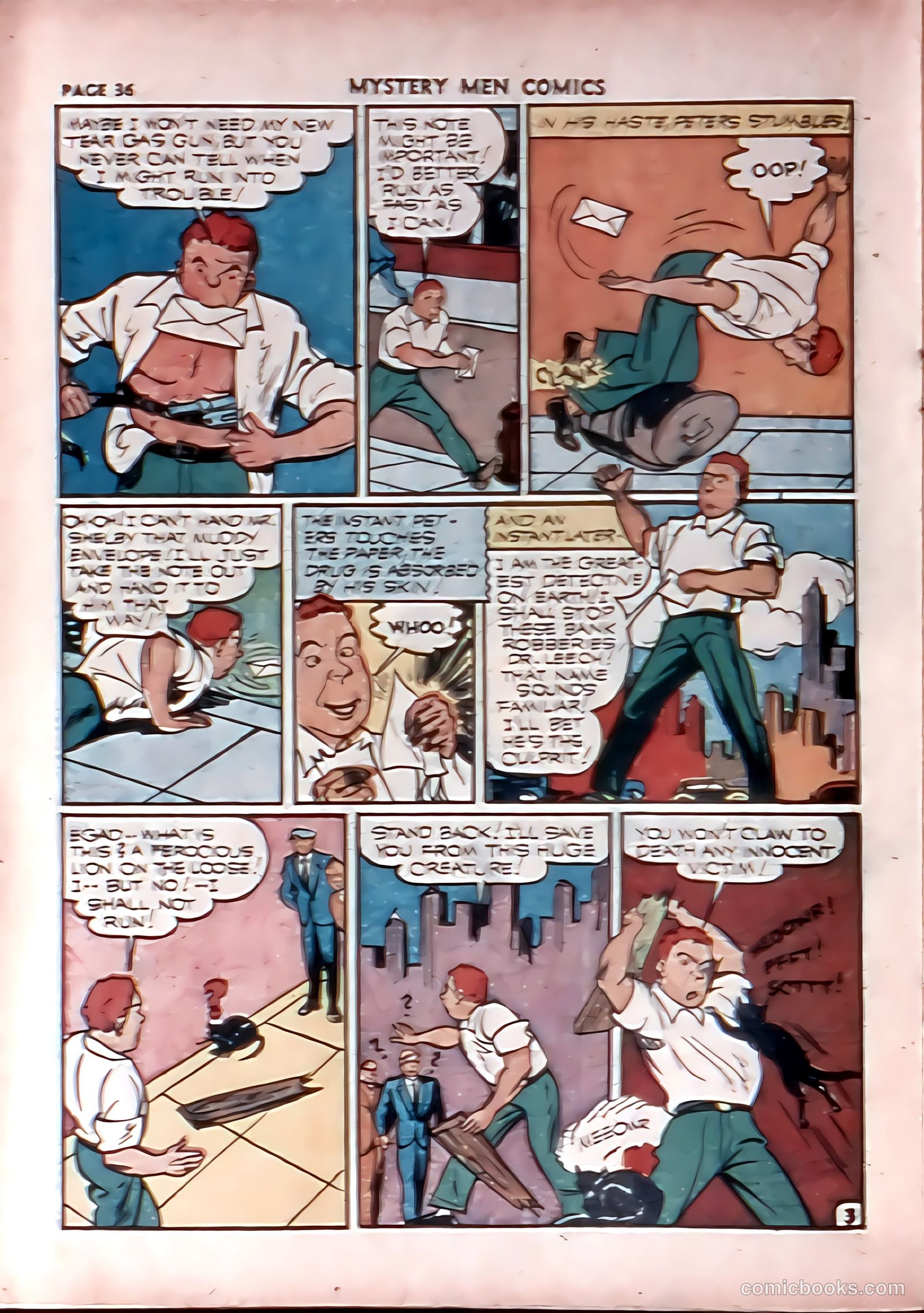 Mystery Men Comics #28 (1941) — page 37 of 67