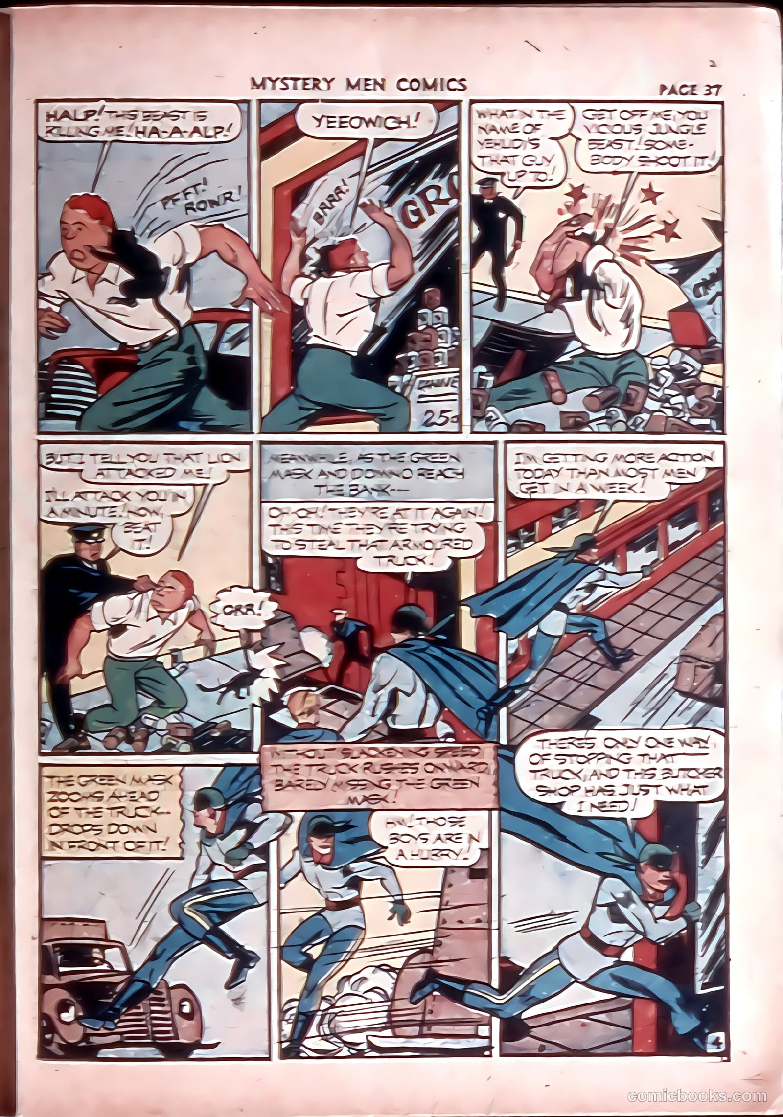 Mystery Men Comics #28 (1941) — page 38 of 67