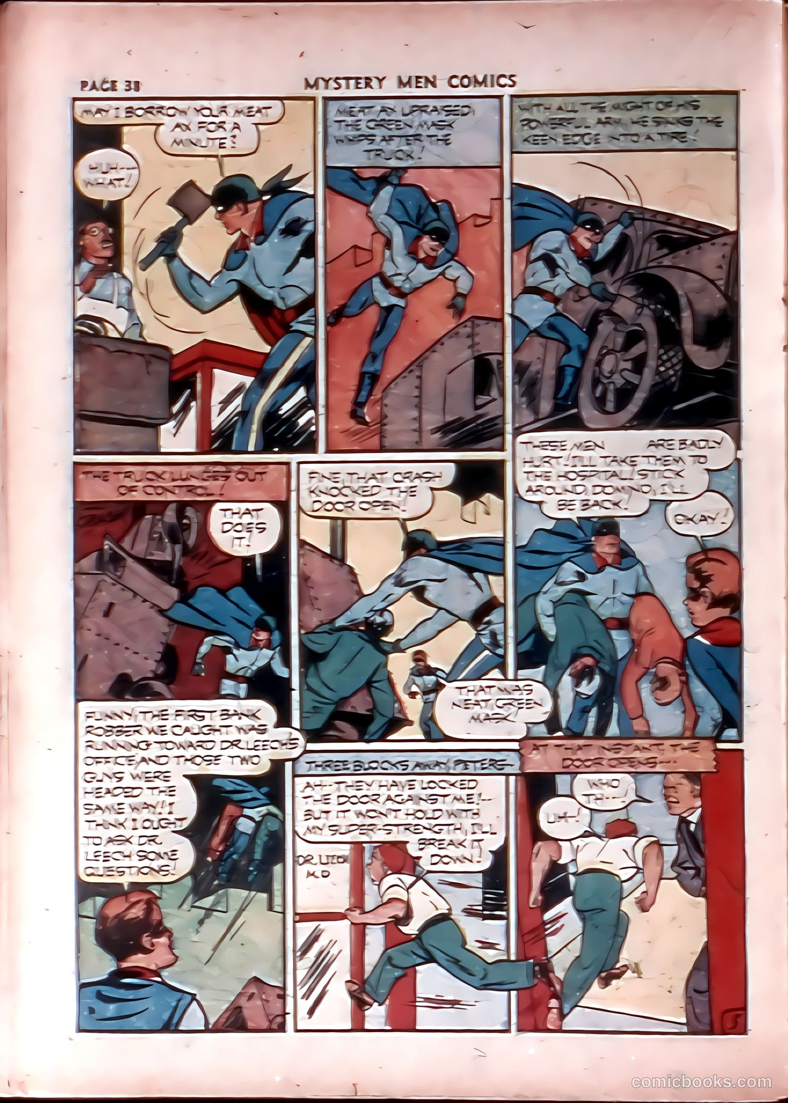 Mystery Men Comics #28 (1941) — page 39 of 67