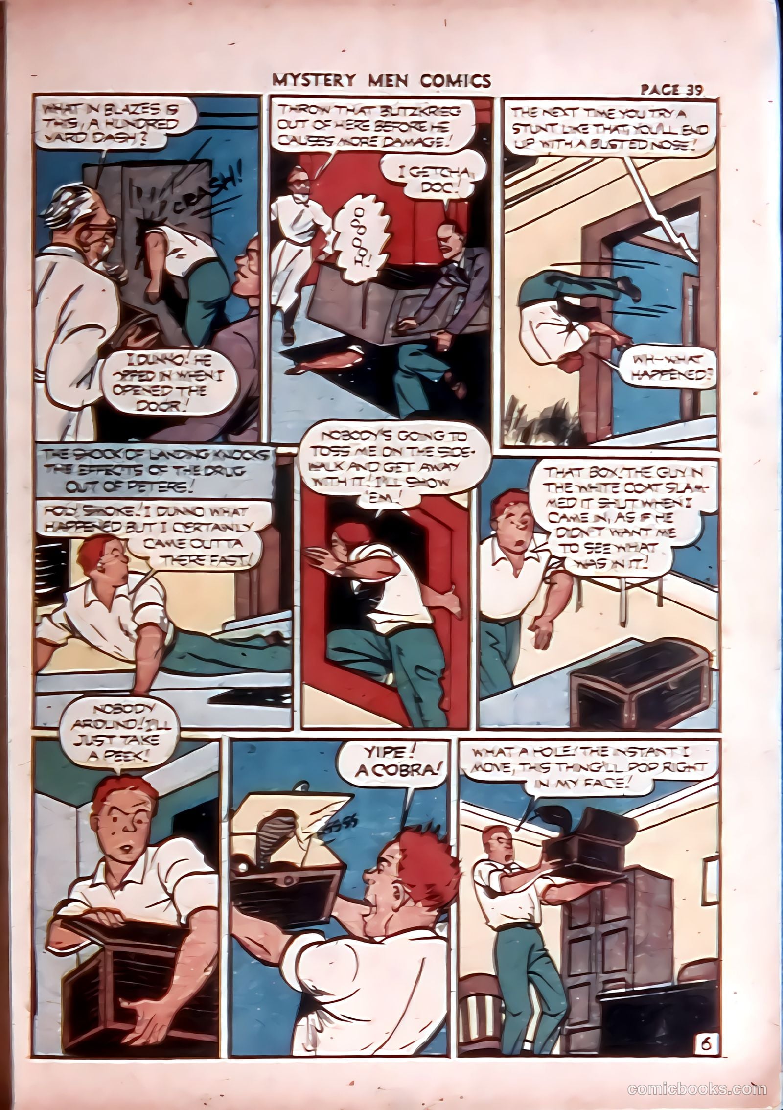 Mystery Men Comics #28 (1941) — page 40 of 67
