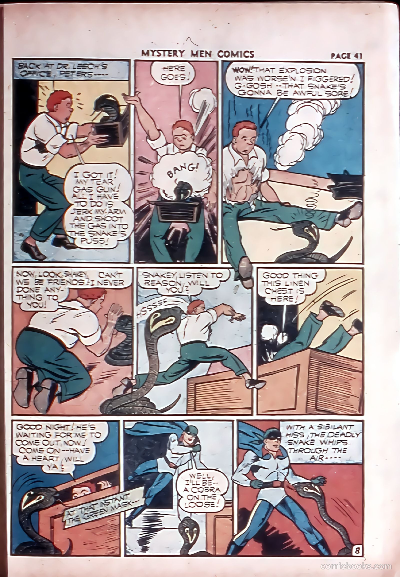 Mystery Men Comics #28 (1941) — page 42 of 67