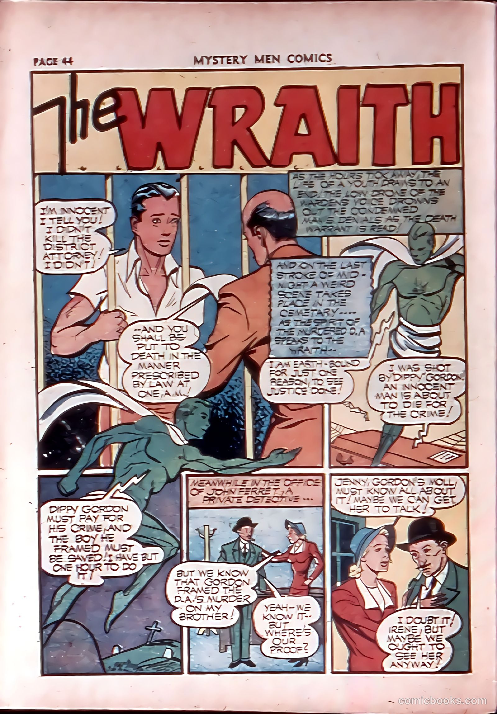 Mystery Men Comics #28 (1941) — page 45 of 67