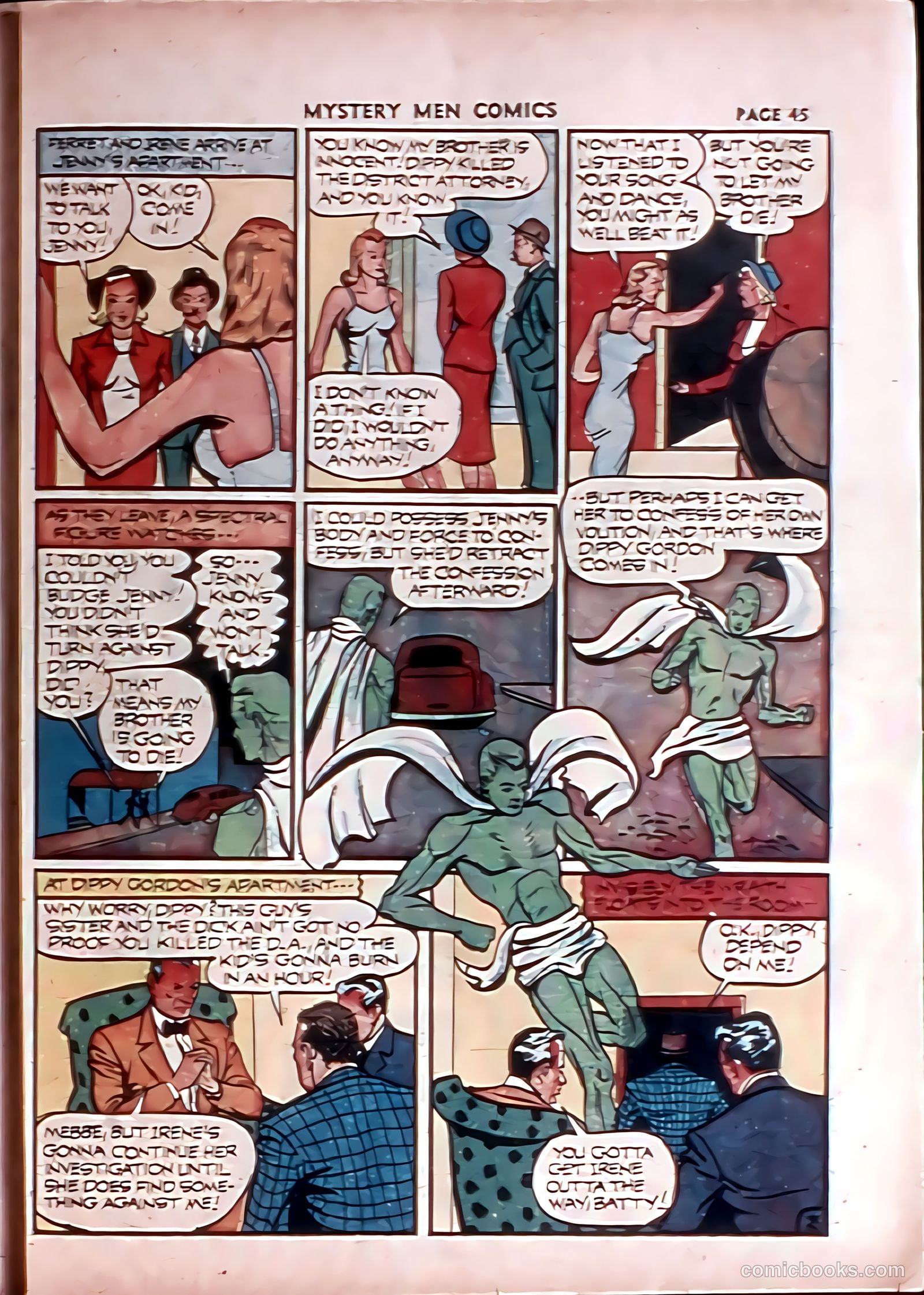 Mystery Men Comics #28 (1941) — page 46 of 67