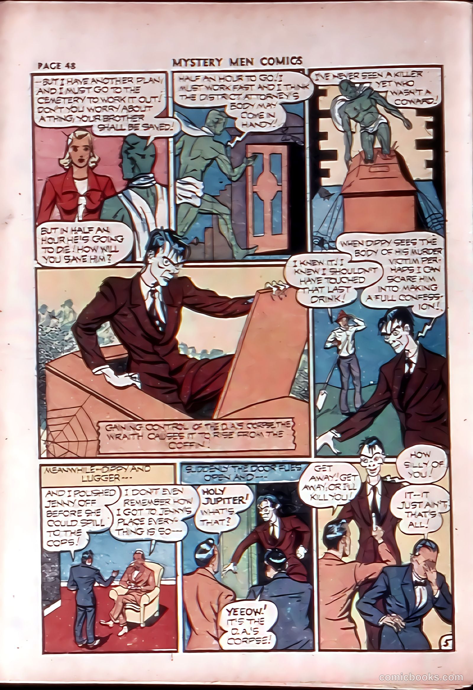 Mystery Men Comics #28 (1941) — page 49 of 67