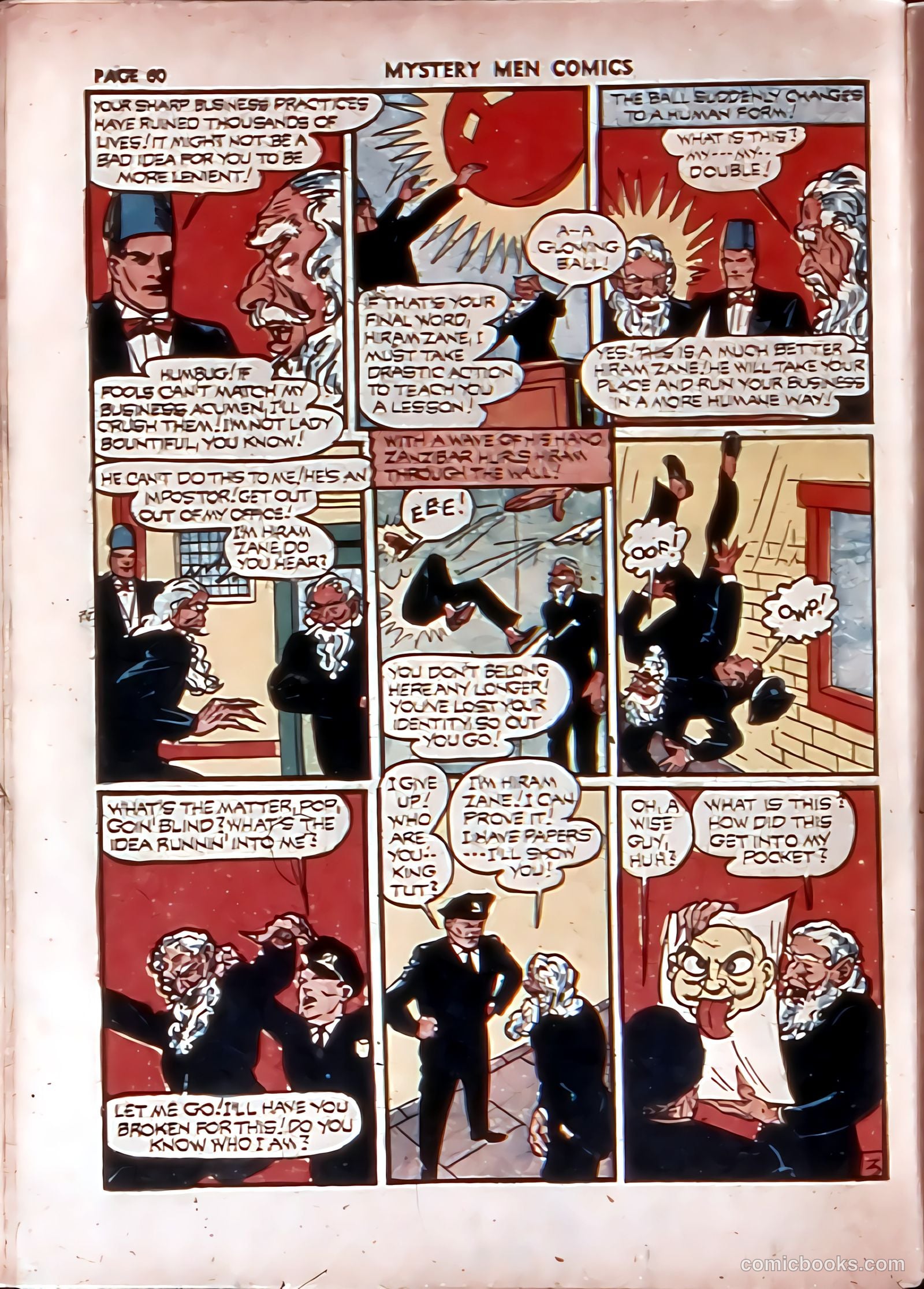 Mystery Men Comics #28 (1941) — page 61 of 67