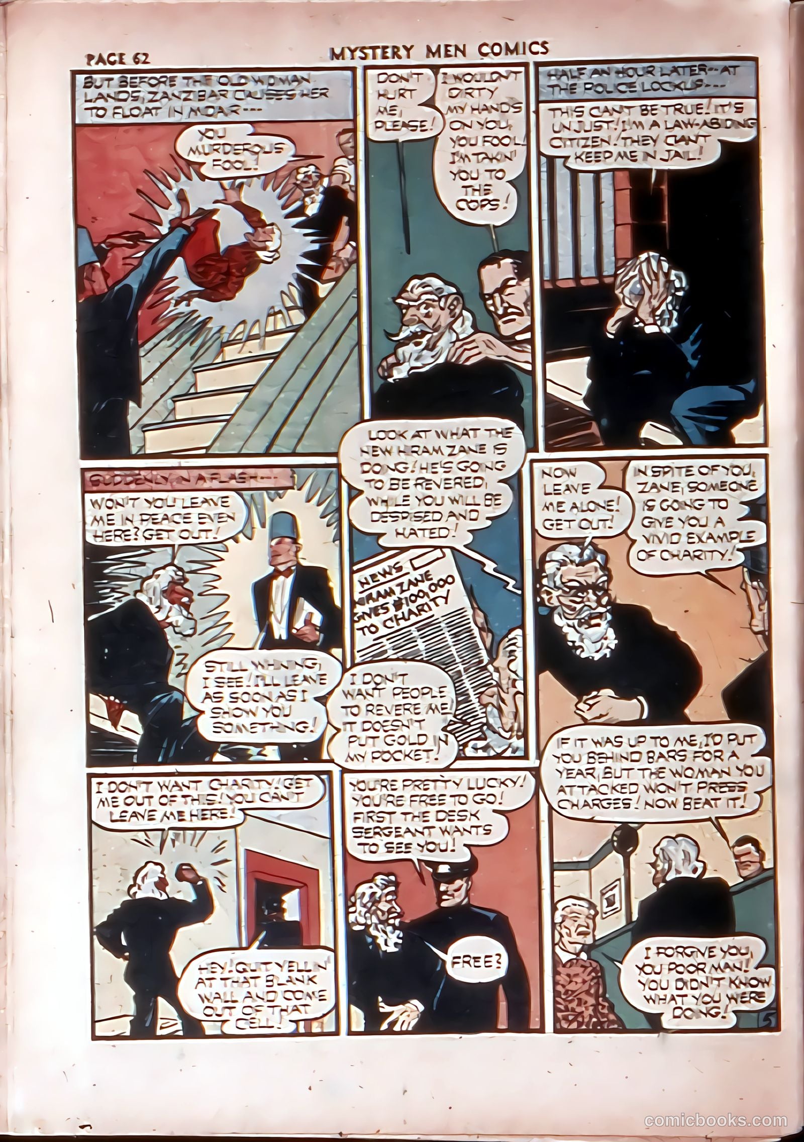 Mystery Men Comics #28 (1941) — page 63 of 67