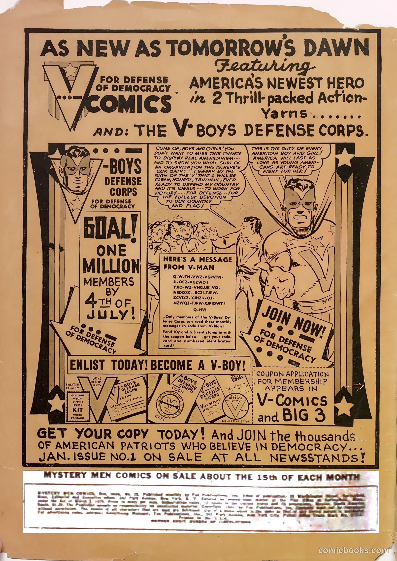 Mystery Men Comics #29 (1941) — page 2 of 67