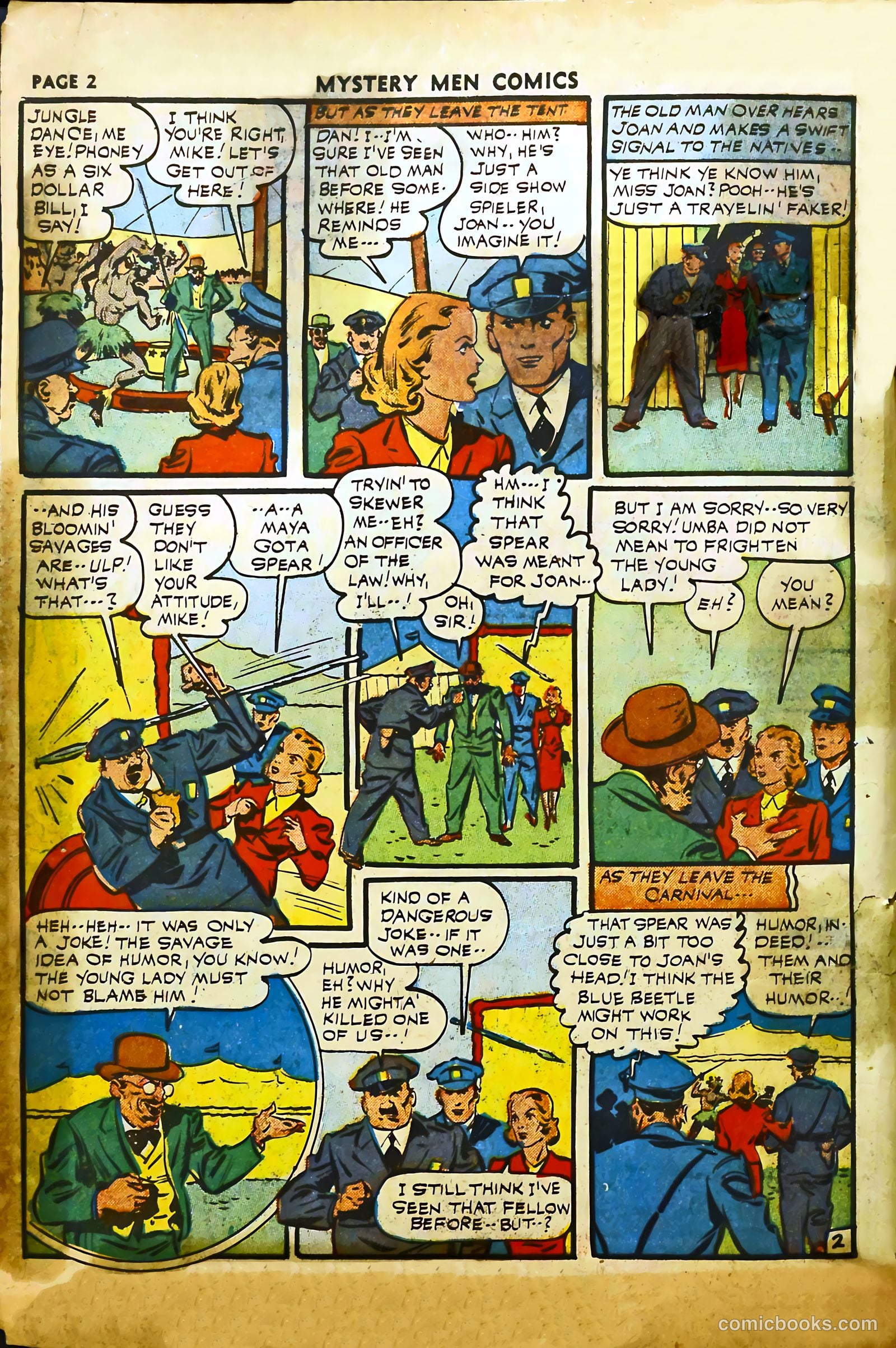 Mystery Men Comics #29 (1941) — page 4 of 67