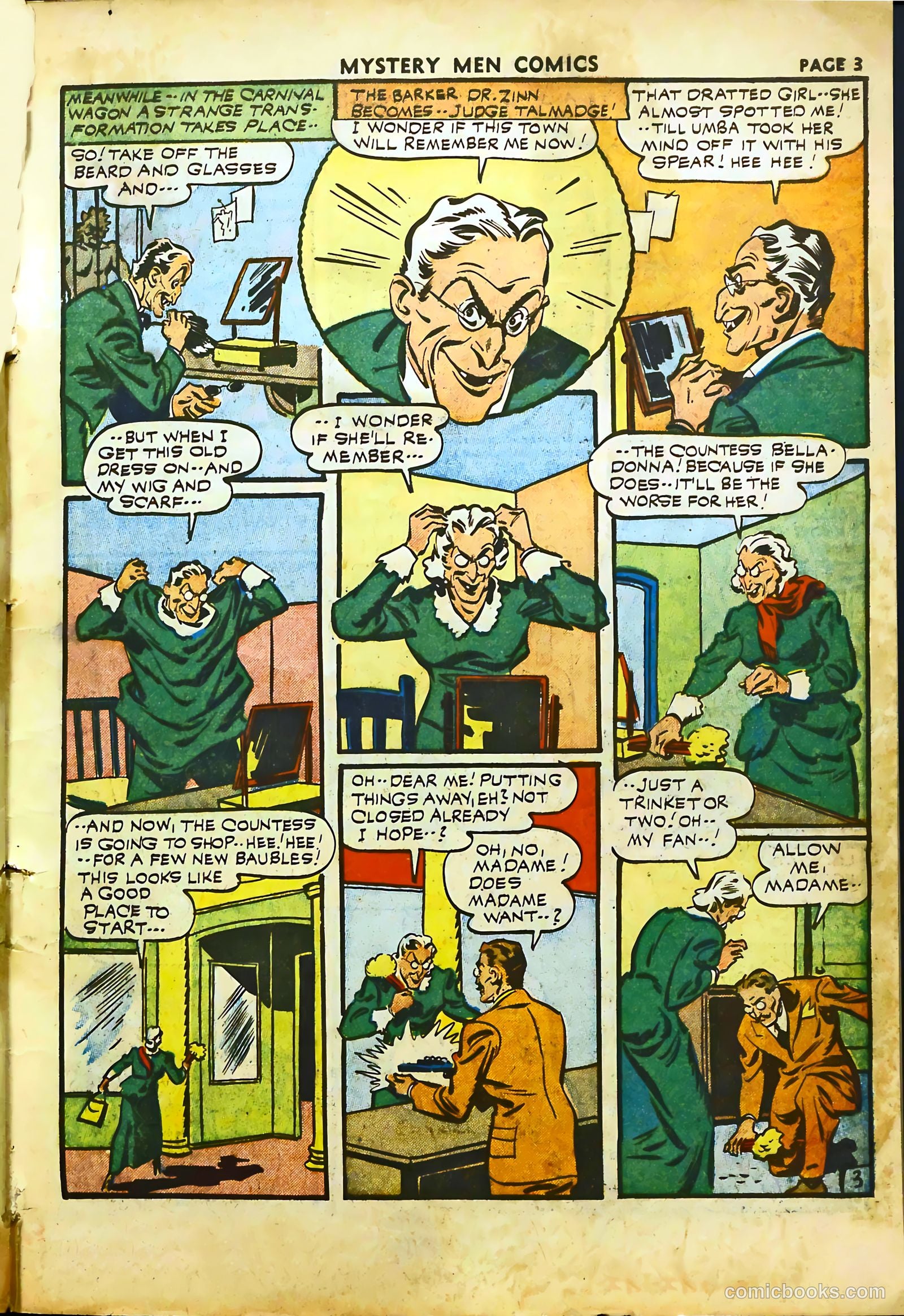 Mystery Men Comics #29 (1941) — page 5 of 67