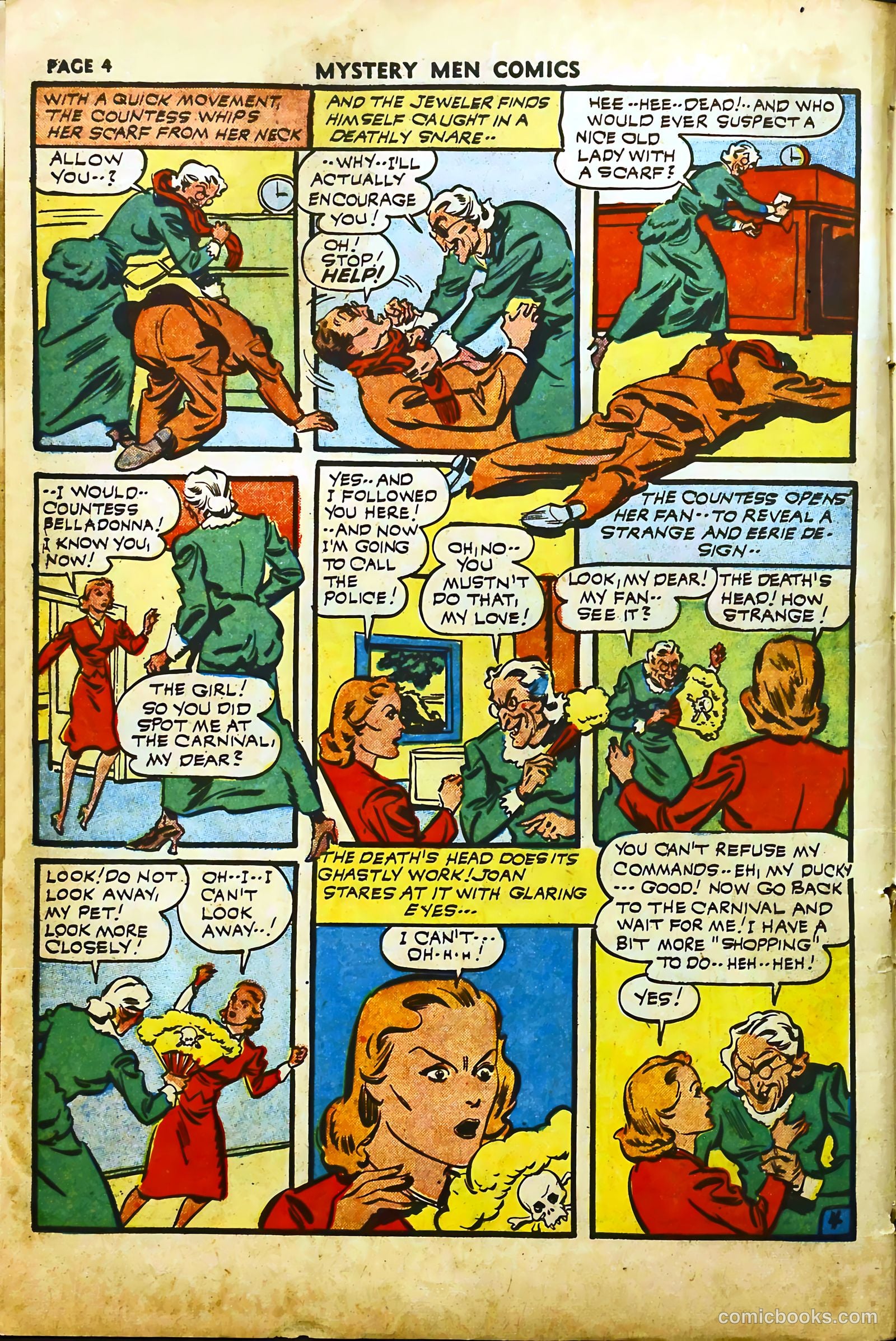 Mystery Men Comics #29 (1941) — page 6 of 67