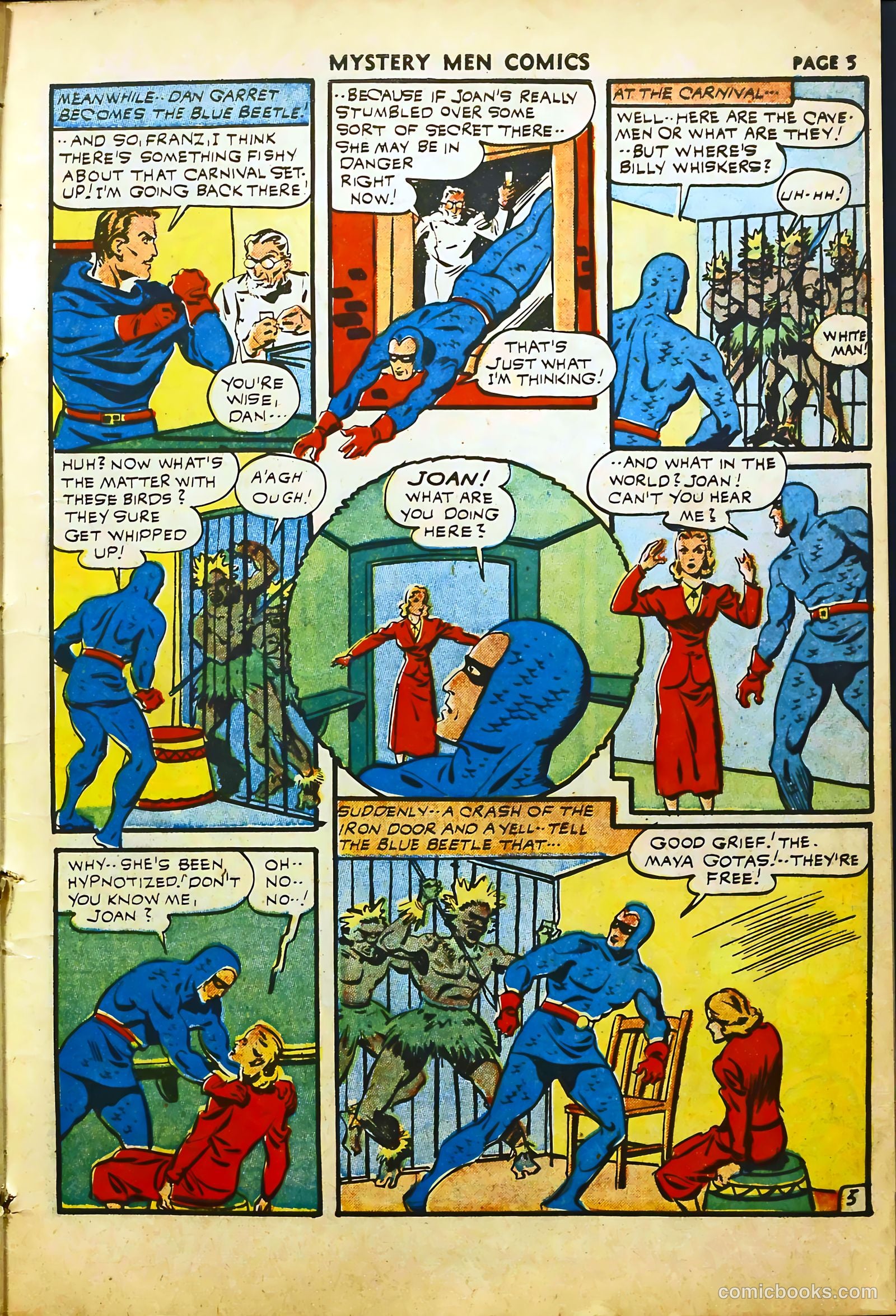 Mystery Men Comics #29 (1941) — page 7 of 67