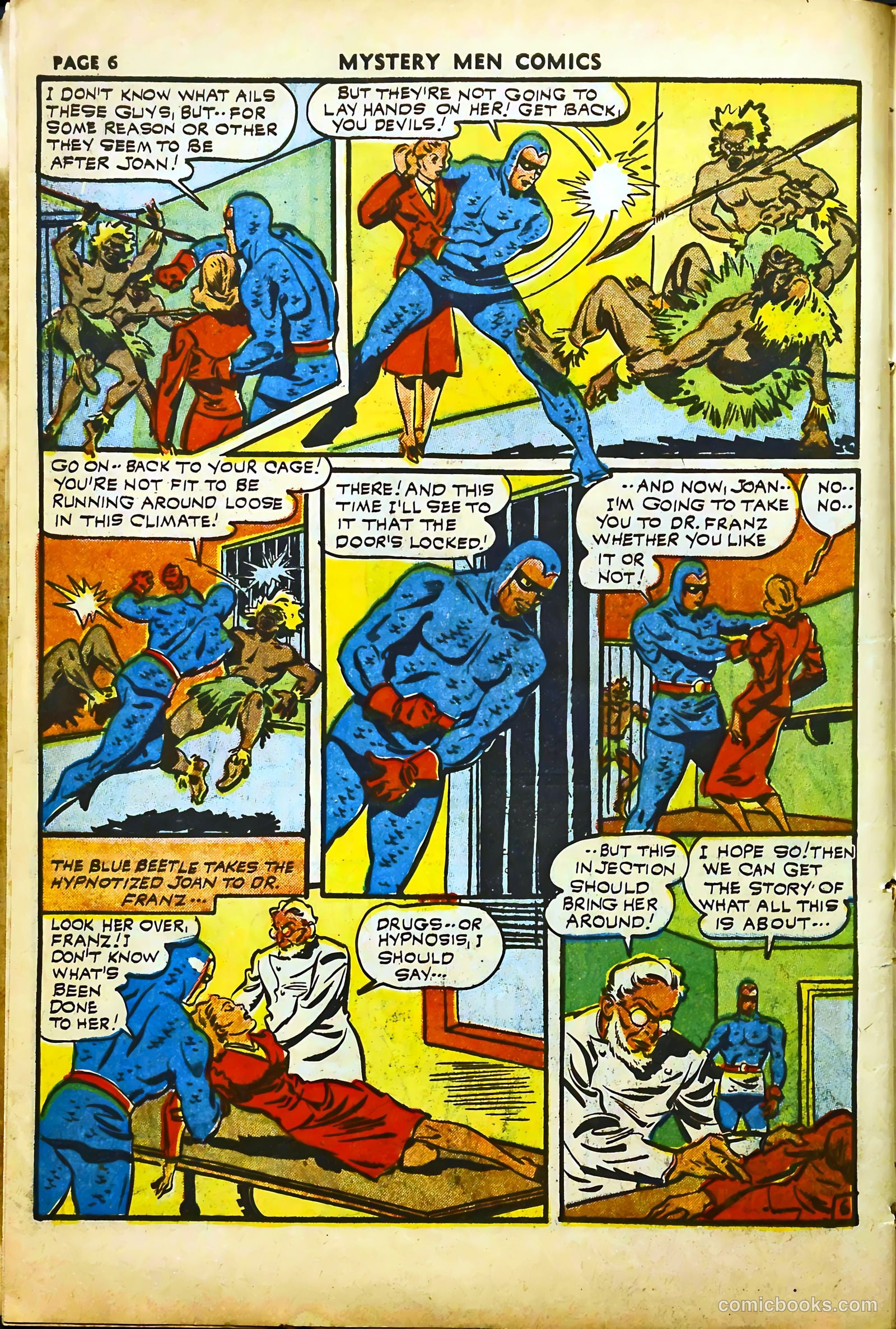 Mystery Men Comics #29 (1941) — page 8 of 67