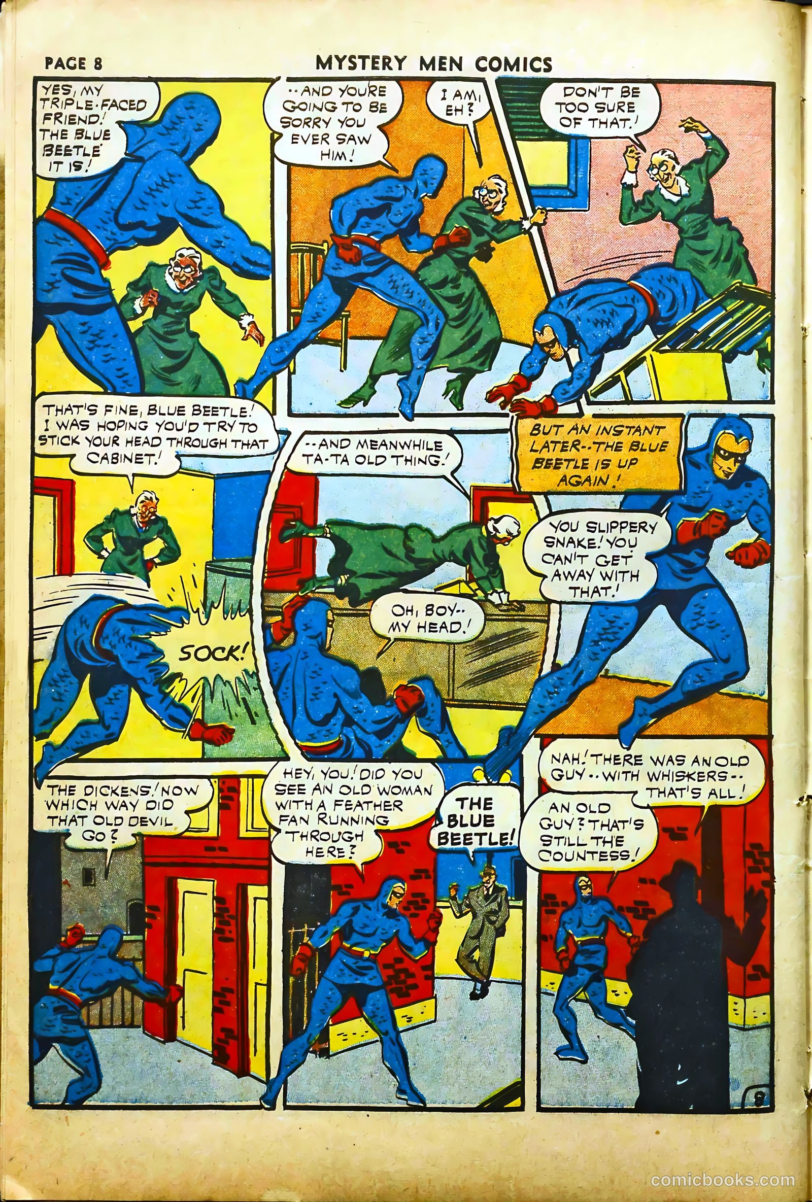 Mystery Men Comics #29 (1941) — page 10 of 67