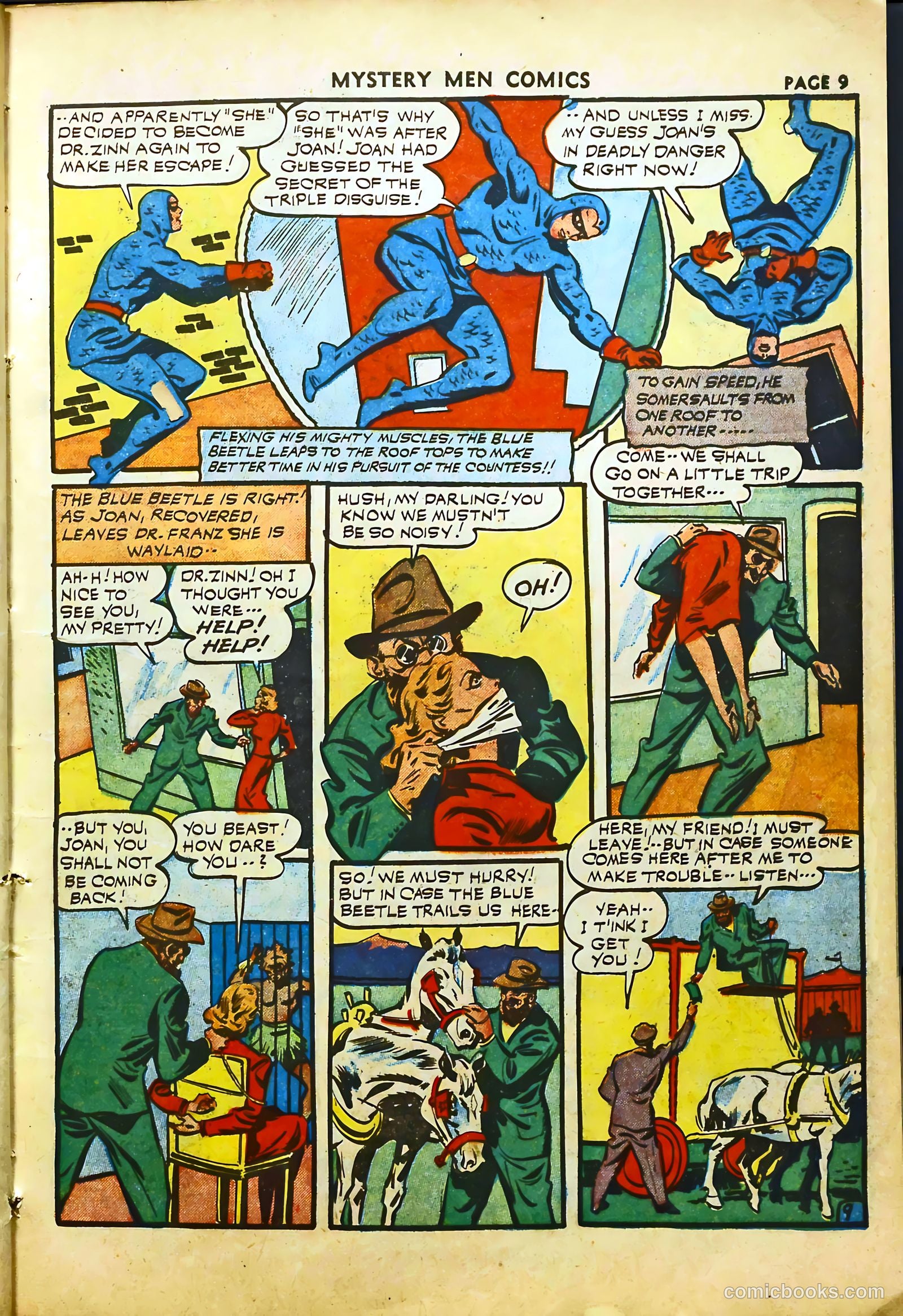 Mystery Men Comics #29 (1941) — page 11 of 67