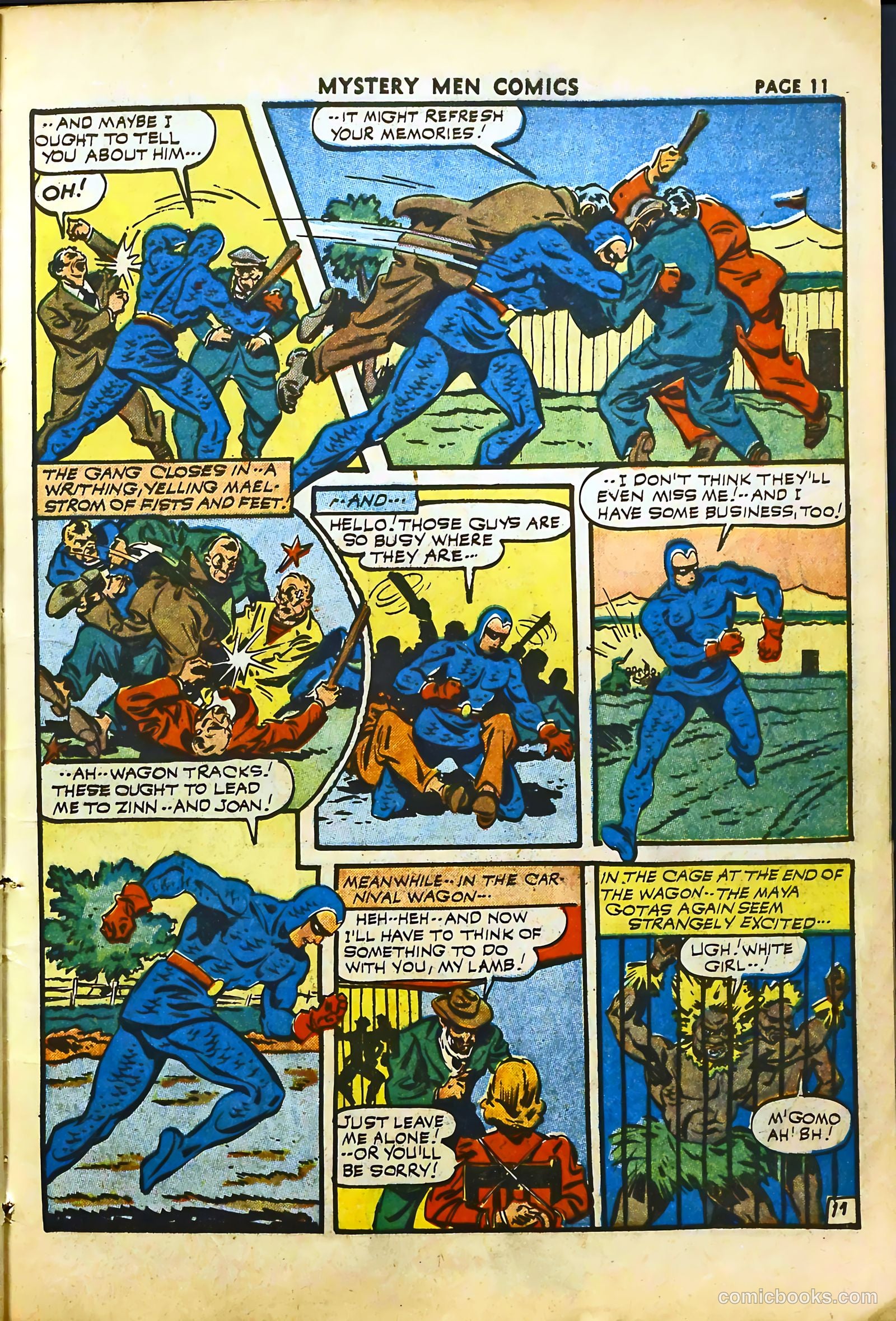 Mystery Men Comics #29 (1941) — page 13 of 67