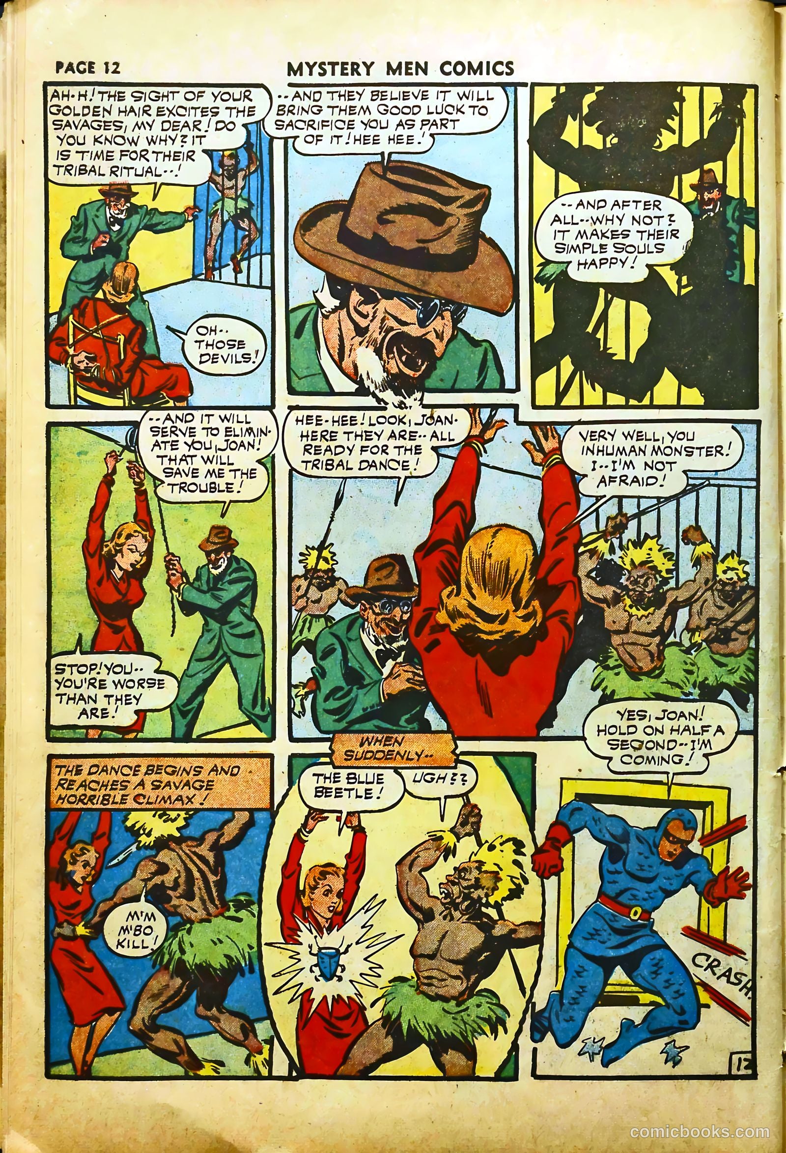 Mystery Men Comics #29 (1941) — page 14 of 67