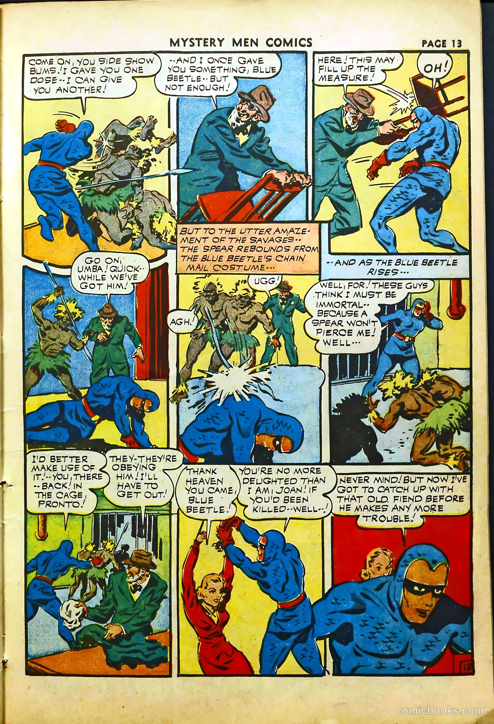 Mystery Men Comics #29 (1941) — page 15 of 67